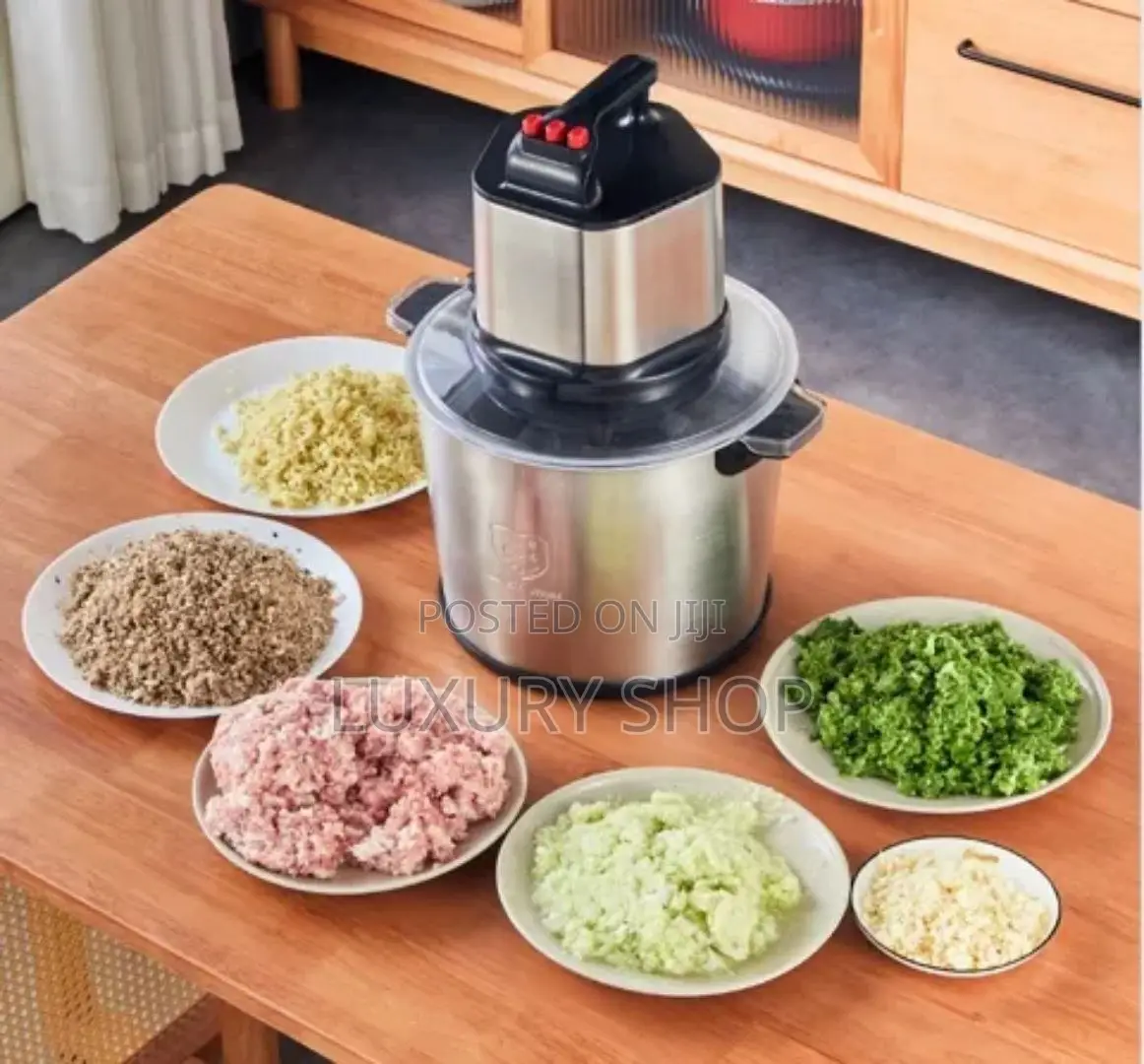 Triple-Speed Electric Meat Grinder