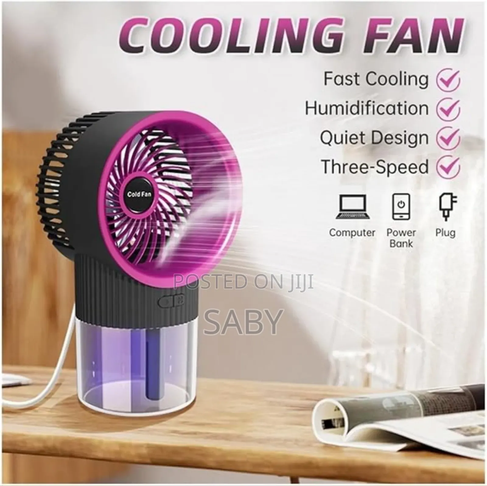 Mini Air Conditioner Cooling Fan Is