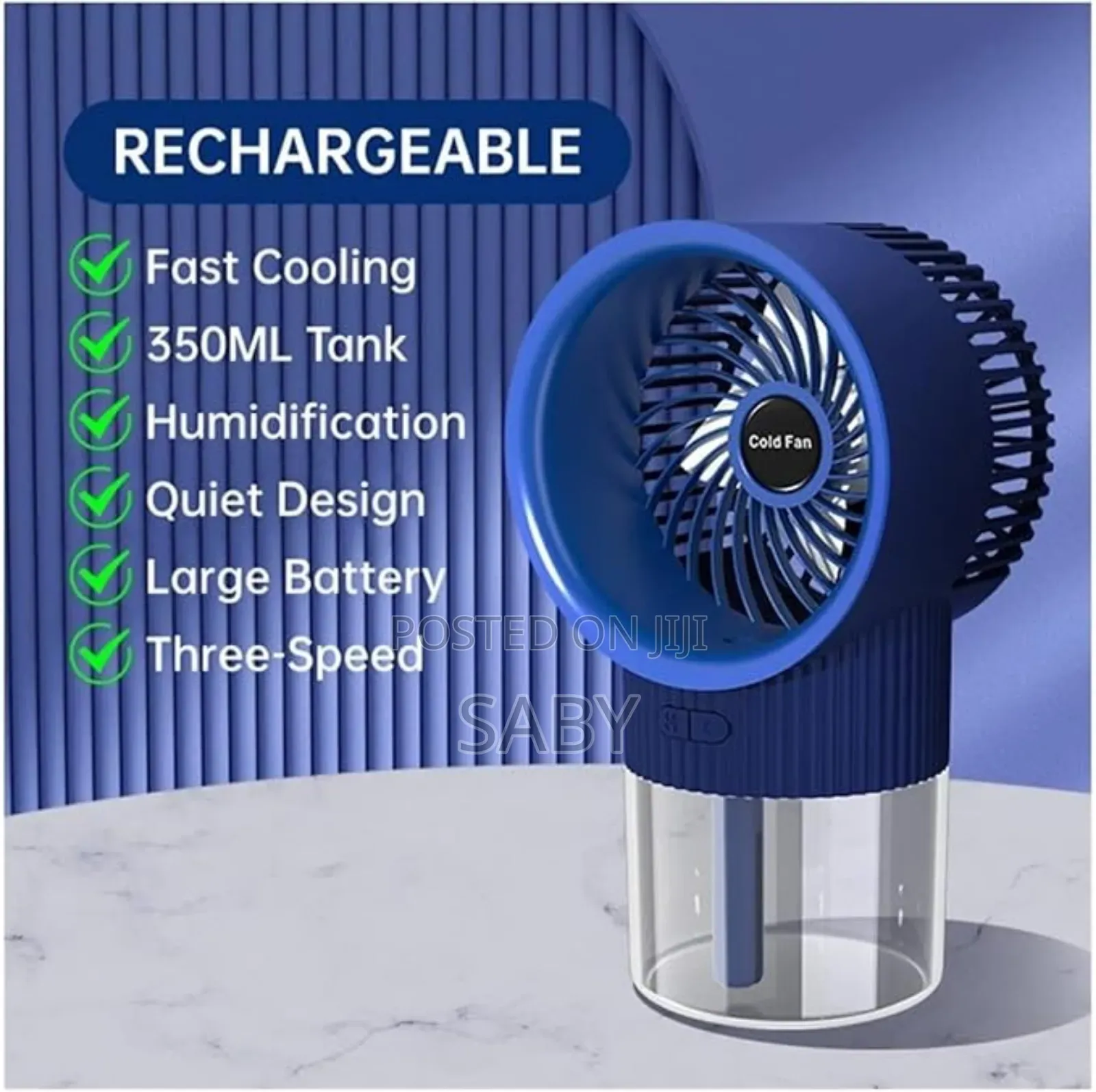 Mini Air Conditioner Cooling Fan Is