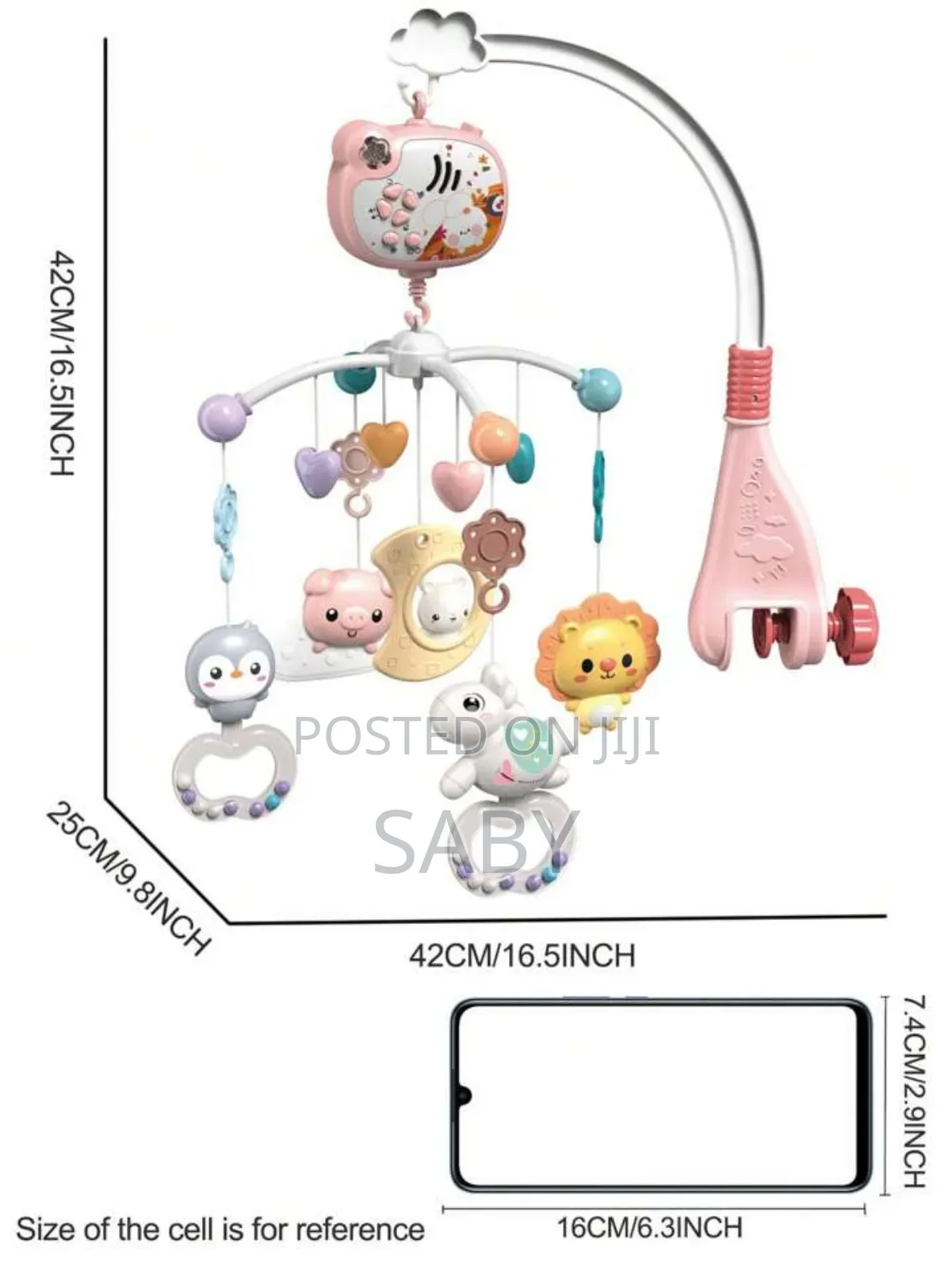 ባለ ሪሞት Baby Bed Bell