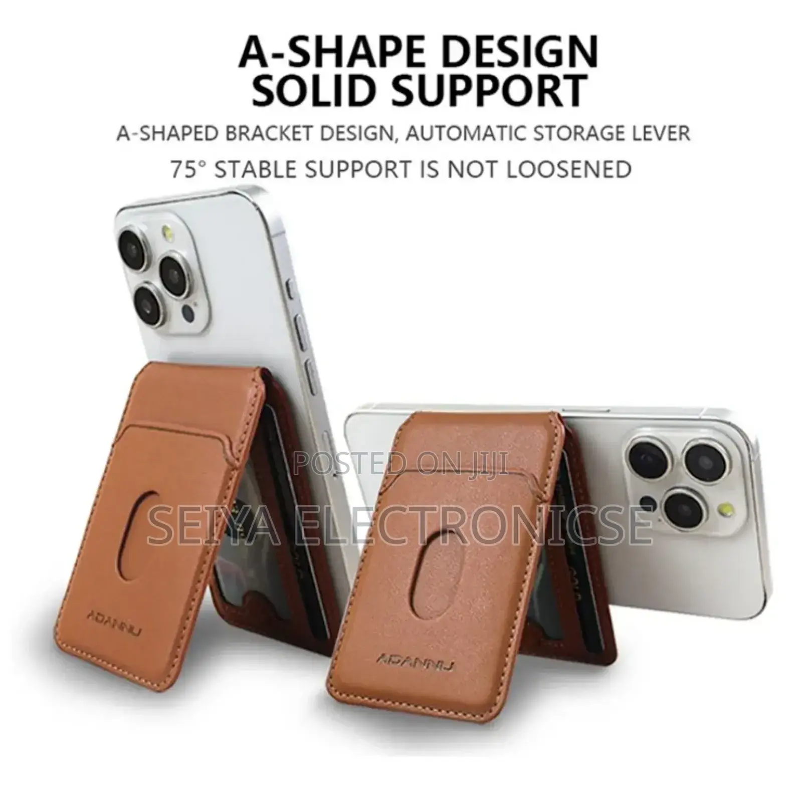 Magnetic iPhone Wallet