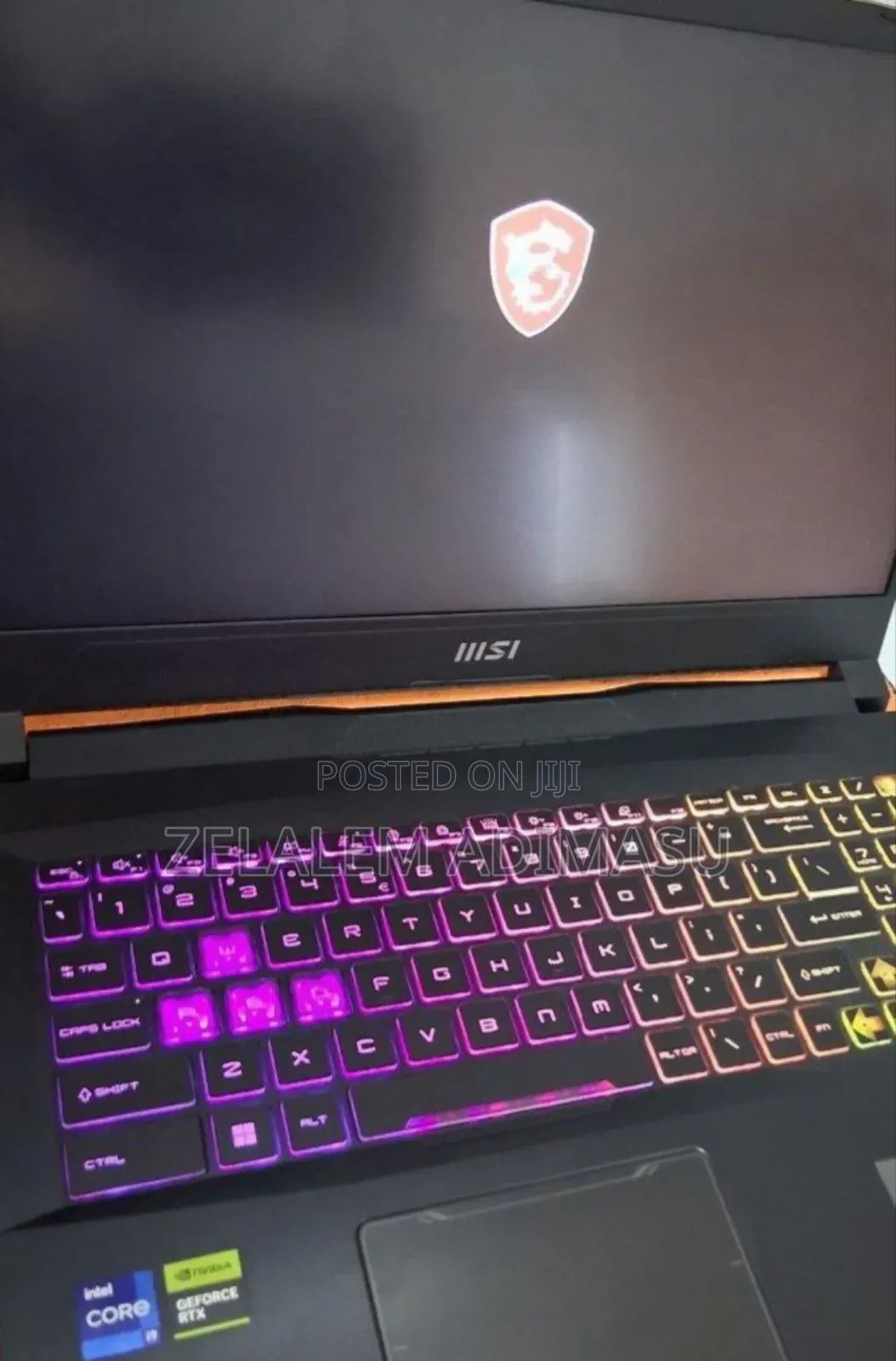 New Laptop MSI Pulse GL66 16GB Intel Core I9 SSD 512GB