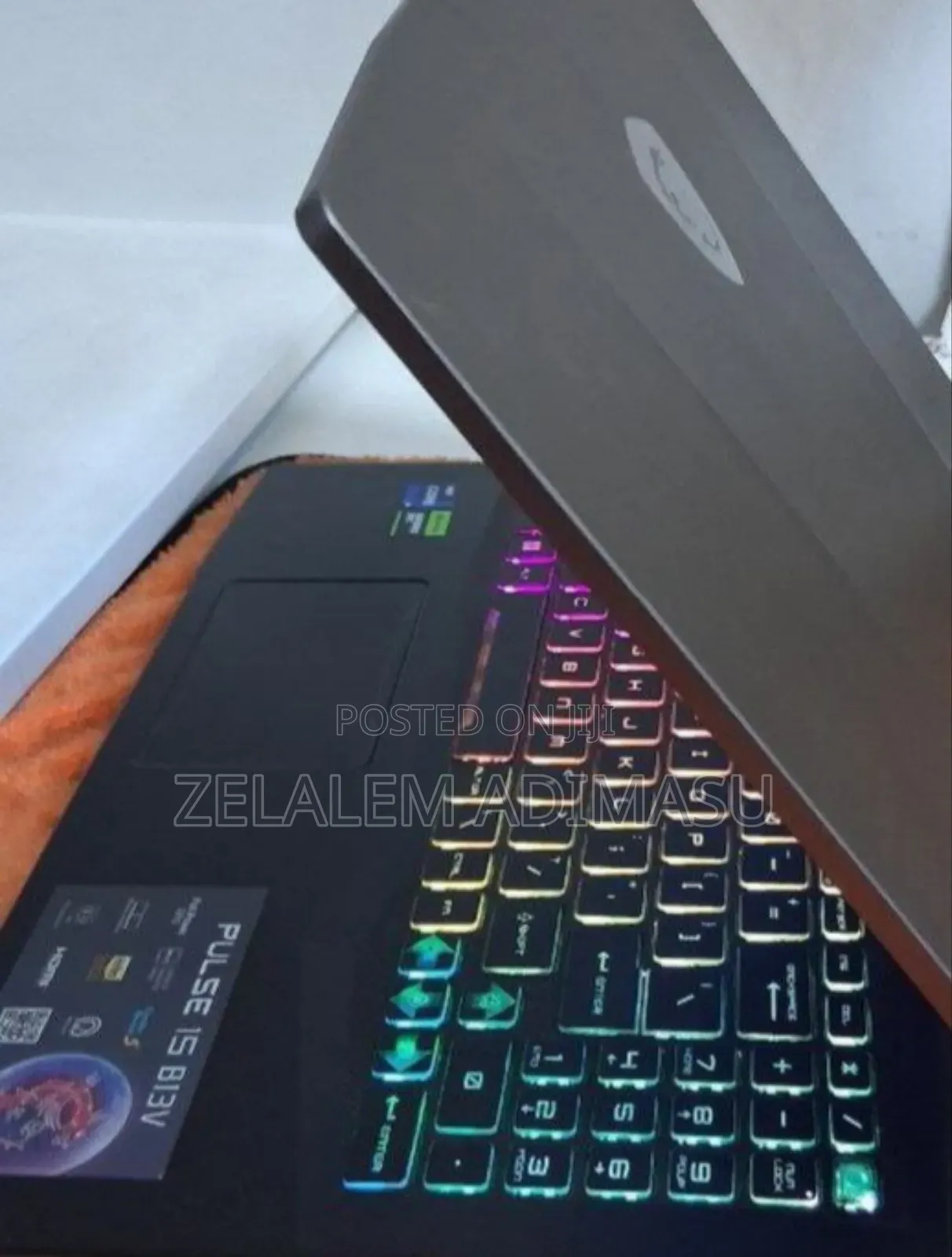 New Laptop MSI Pulse GL66 16GB Intel Core I9 SSD 512GB