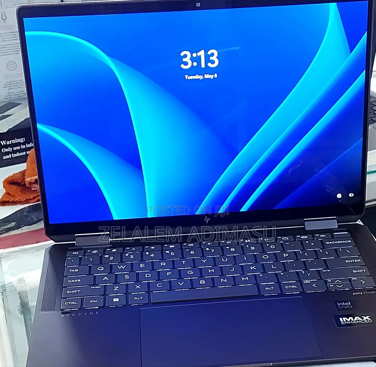 New Laptop HP Spectra 13 16GB Intel Core Ultra 7 SSD 1T