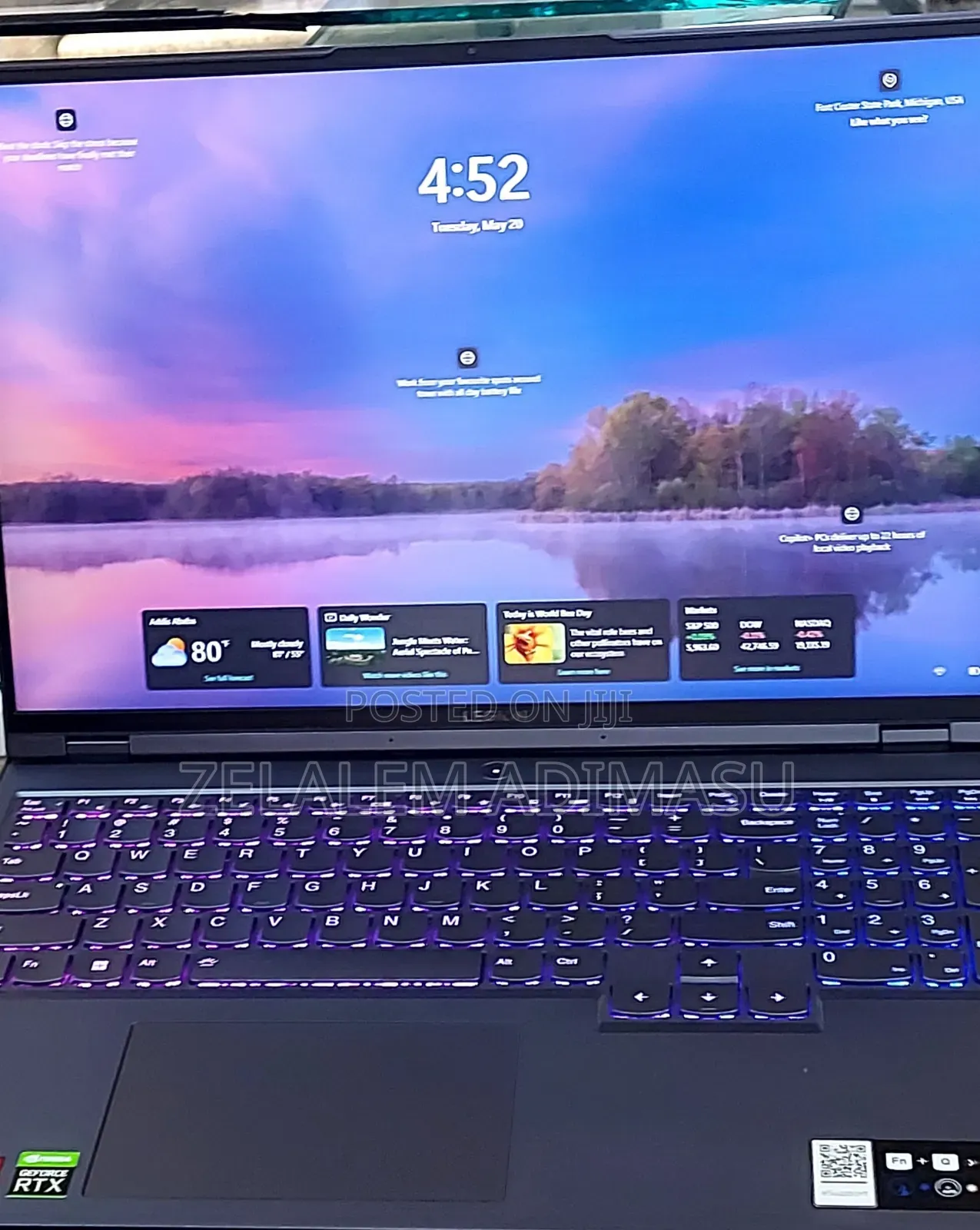 New Laptop Lenovo Legion 5 16GB AMD Ryzen 7 SSD 512GB