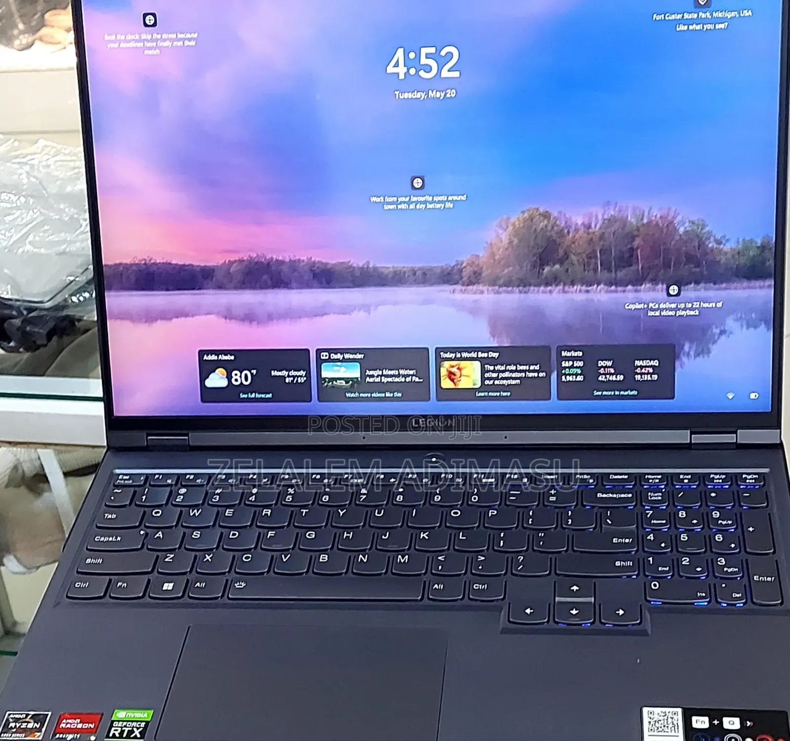 New Laptop Lenovo Legion 5 16GB AMD Ryzen 7 SSD 512GB
