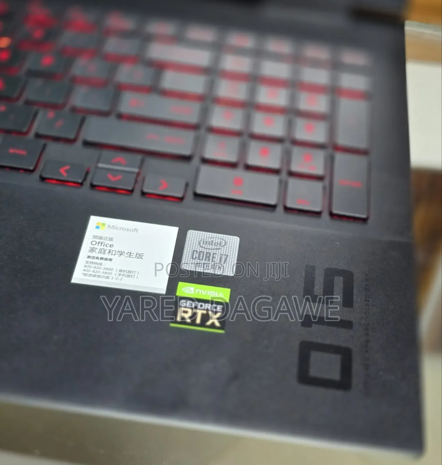 New Laptop HP Omen 15 16GB Intel Core I7 SSD 1T