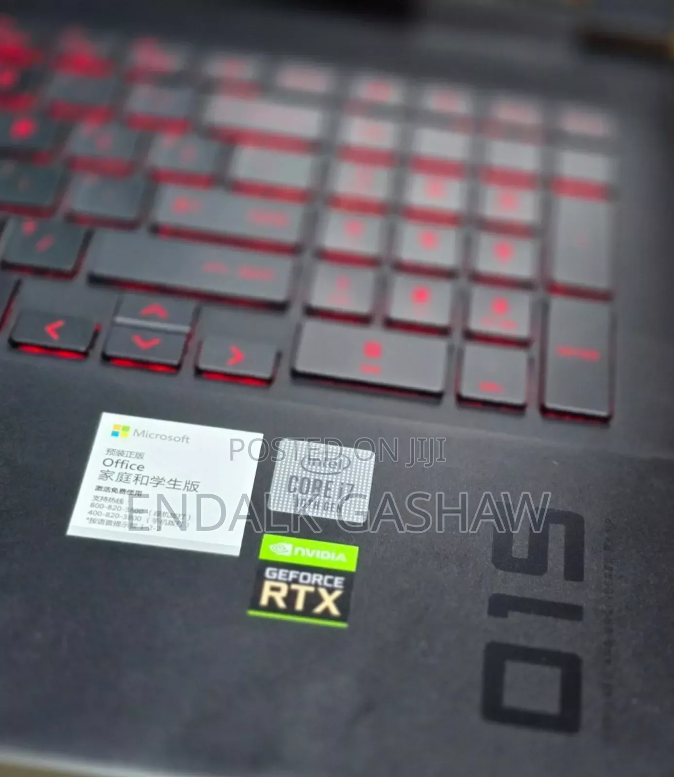 New Laptop HP Omen 15 16GB Intel Core I7 SSD 512GB