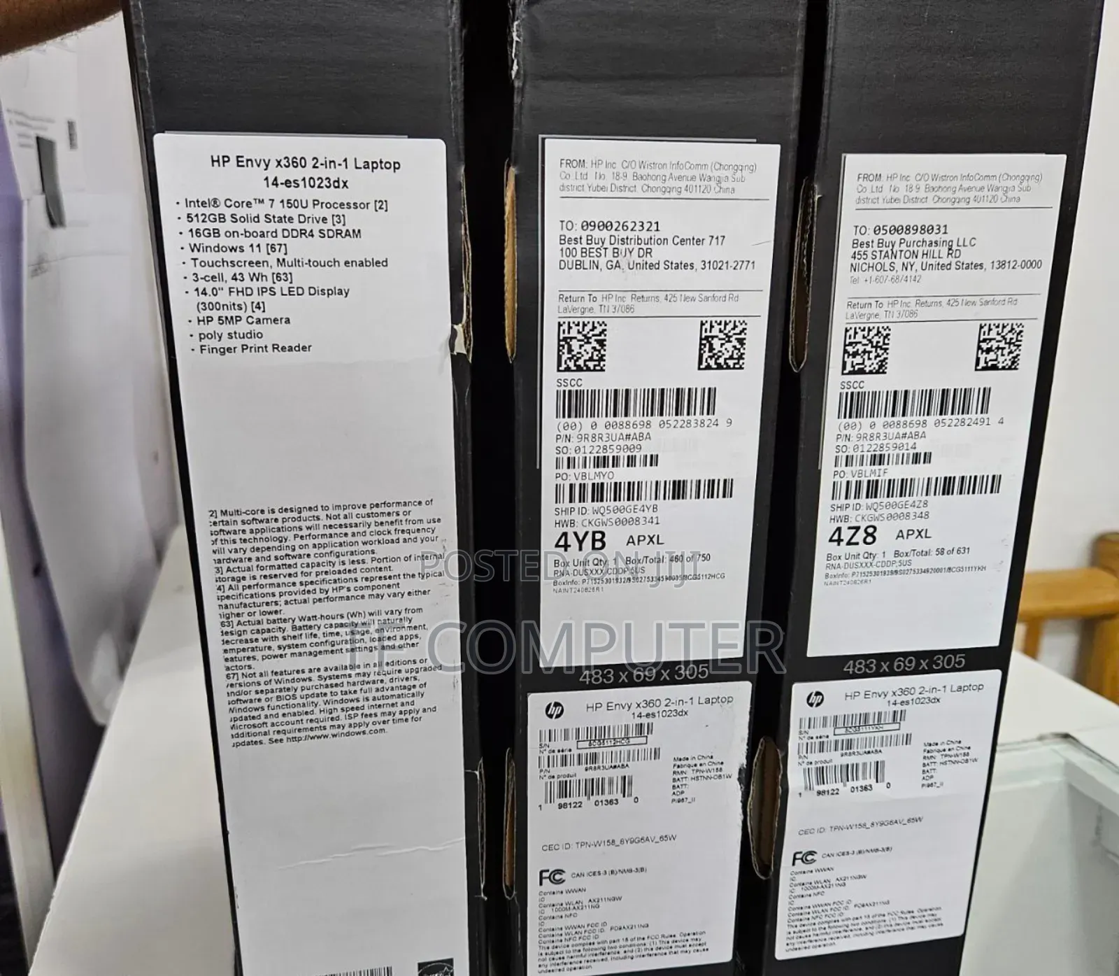 New Laptop HP Envy X360 16GB Intel Core Ultra 7 SSD 512GB