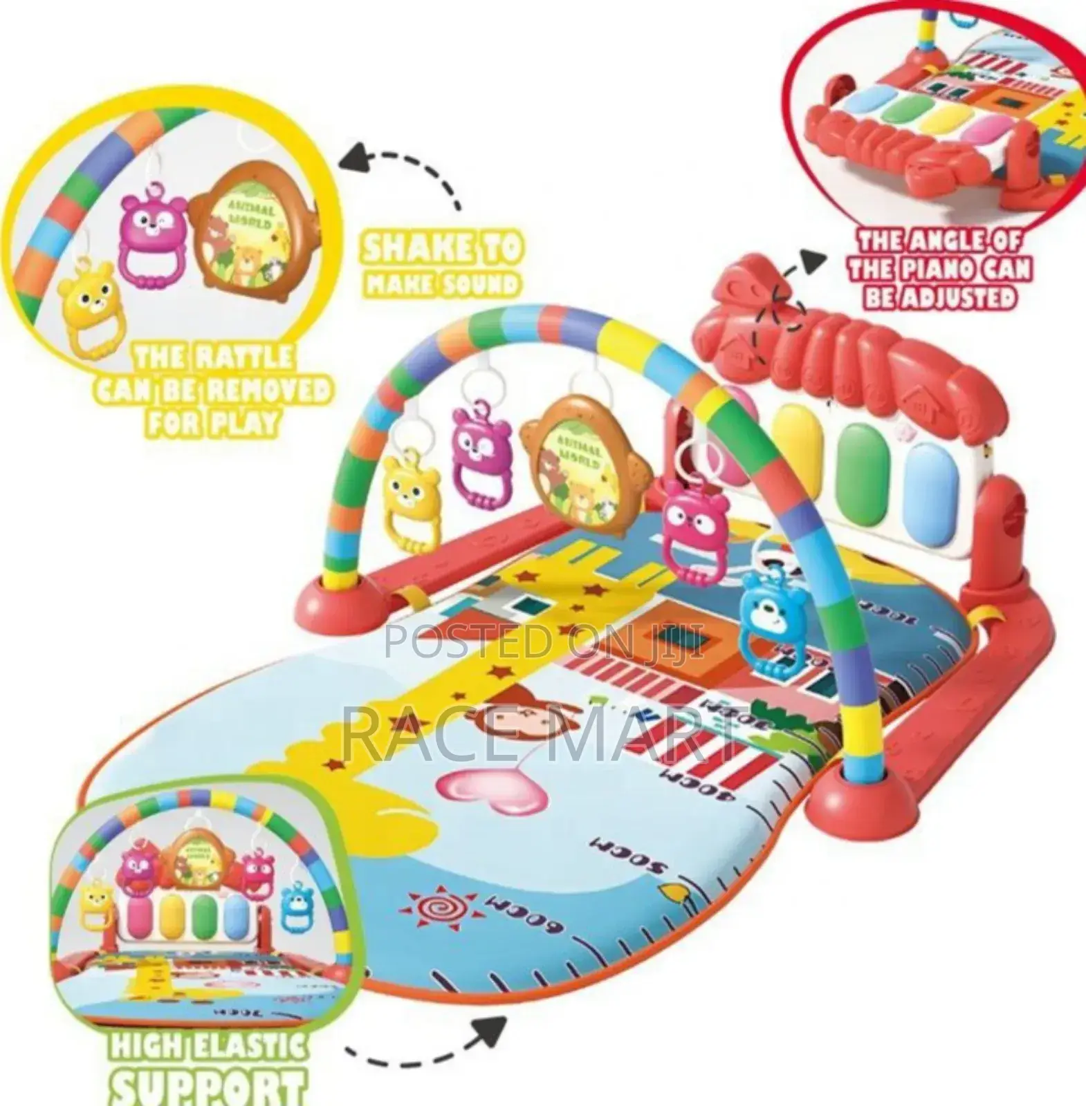 Multifunction Piano Fitness Rack Mat