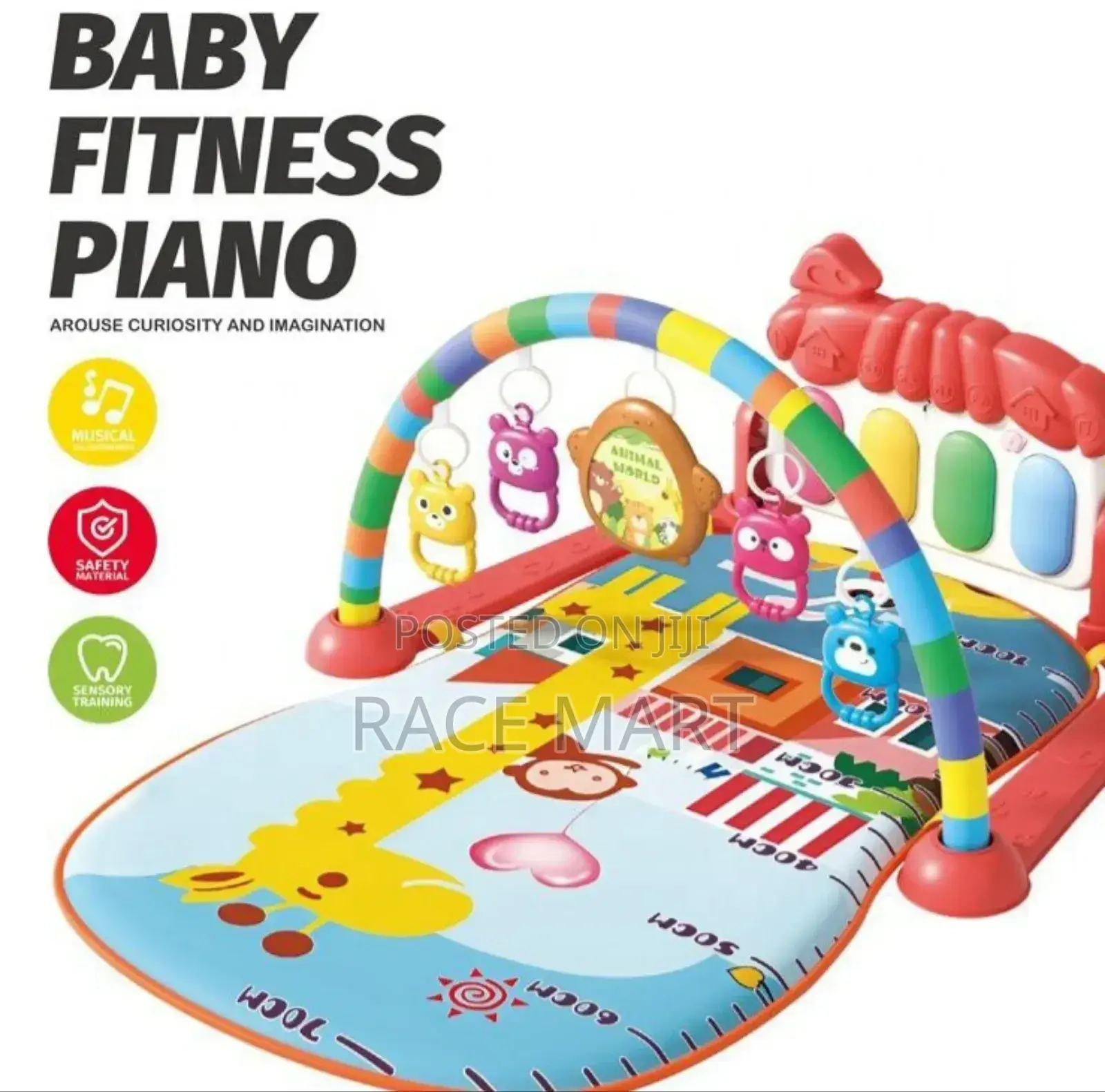 Multifunction Piano Fitness Rack Mat