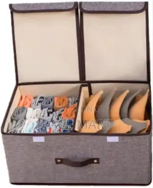 Dust Proof Foldable Storage Box With Lid