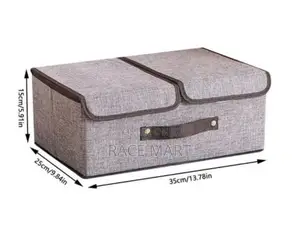 Dust Proof Foldable Storage Box With Lid