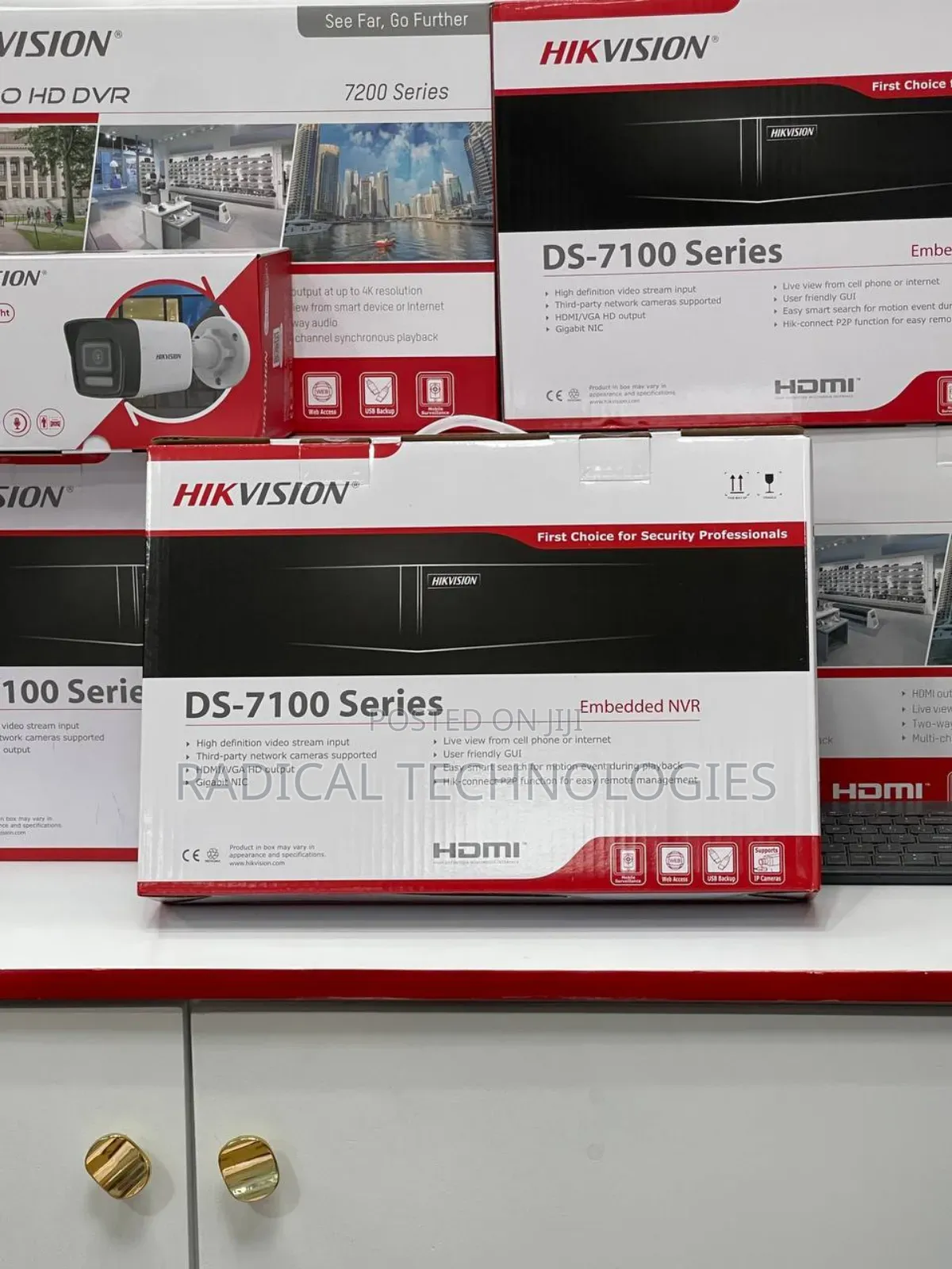 Hikvision 4 Chamnel NVR 7100 Series Security Camera Imou Mi