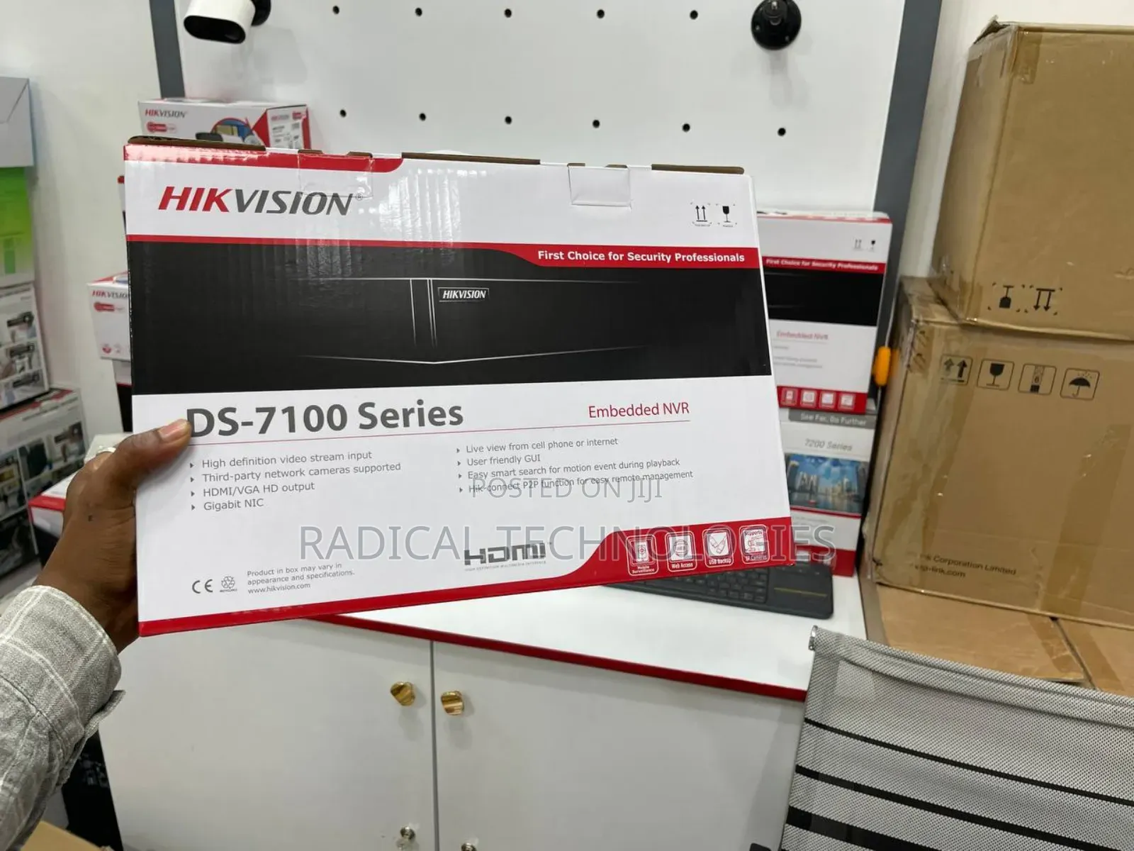 Hikvision 4 Chamnel NVR 7100 Series Security Camera Imou Mi