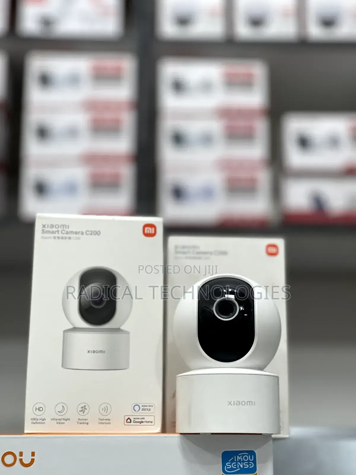 Xiaomi C200 360° ድምፅ የሚቀርፅ Security Camera Imou Ezviz Bulb