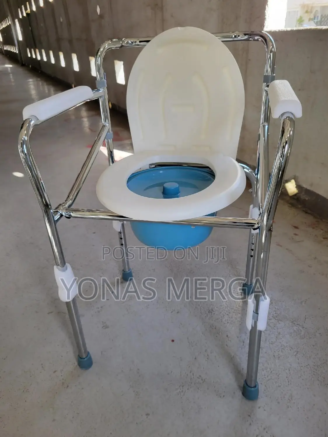 Steel Commode Toilet Chairظshower Chairطpotty Chairنbathroom