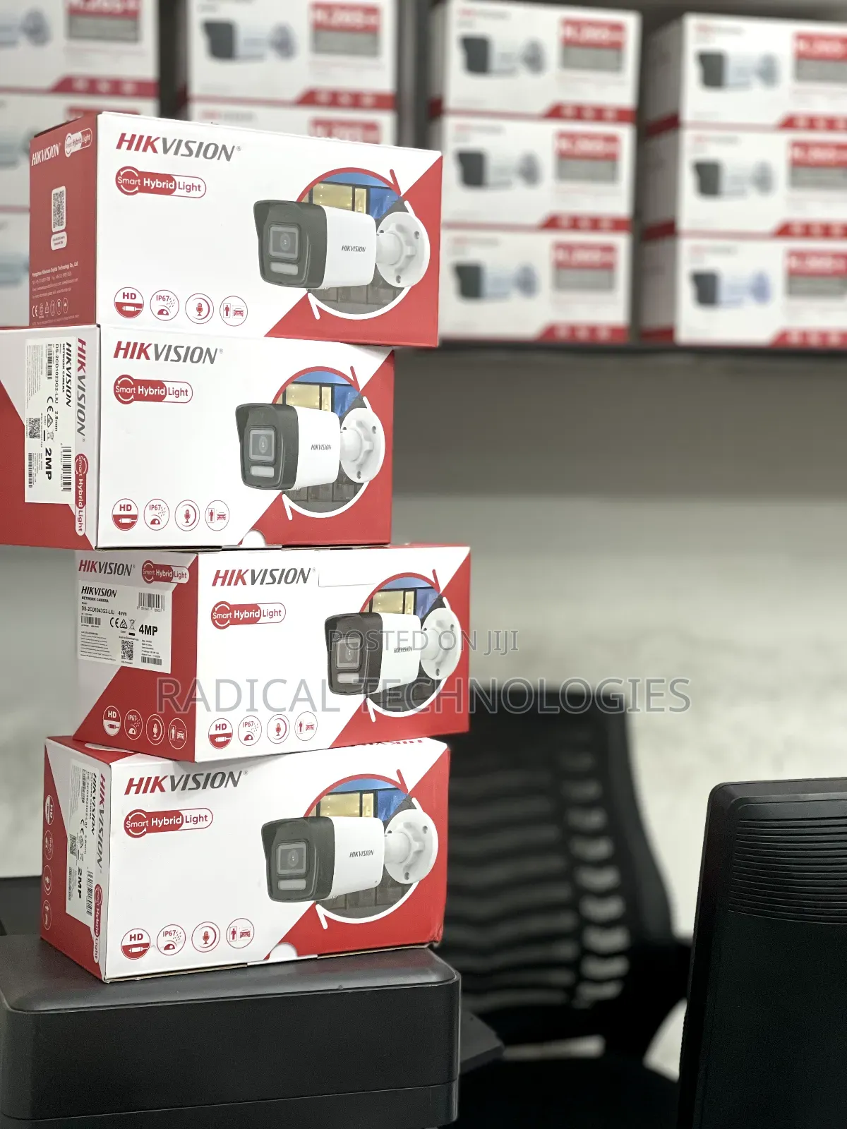 Hikvision Hybrid 2 4mp Security Camera NVR Serveillence Imou