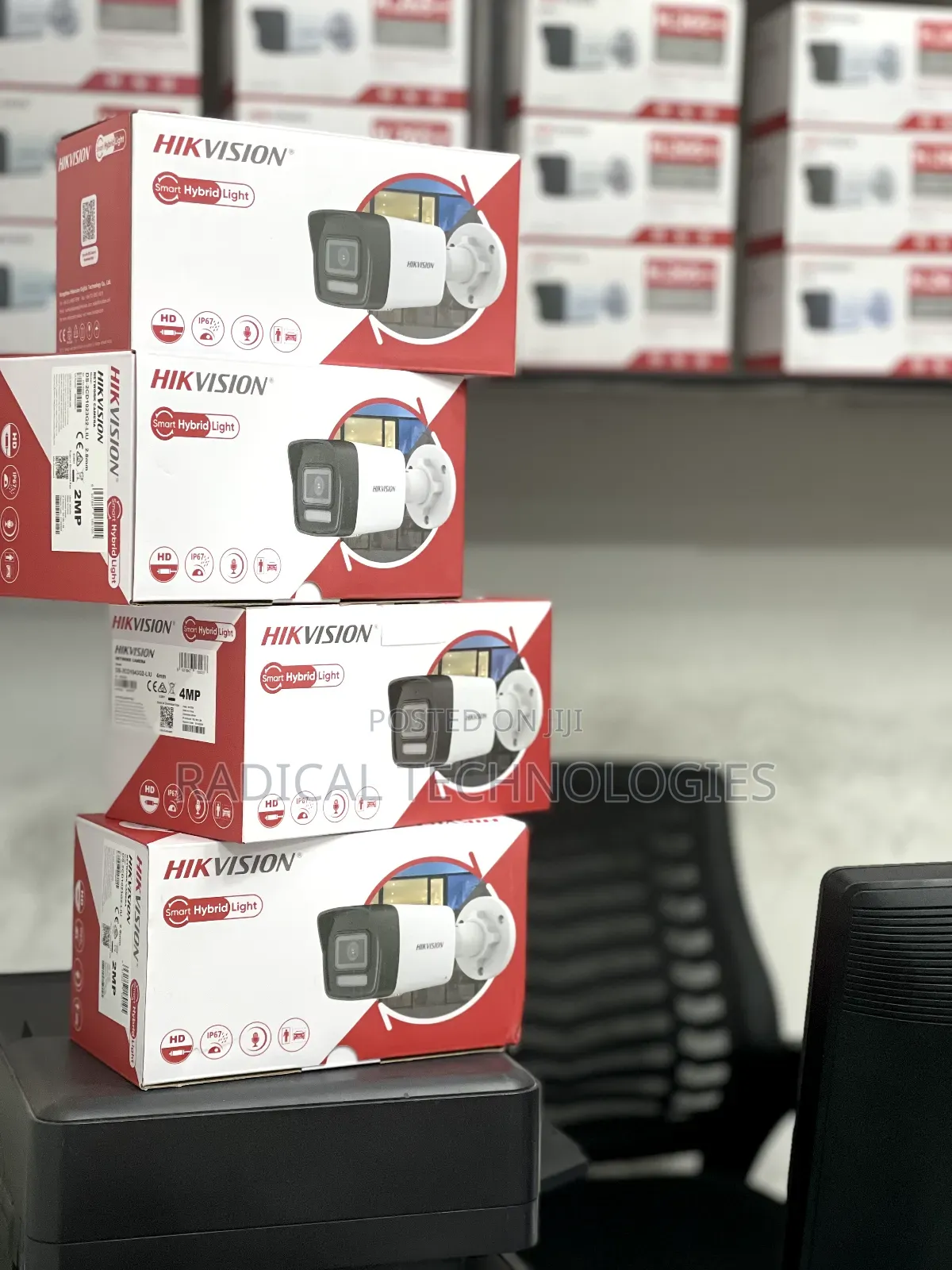 Hikvision Hybrid 2 4mp Security Camera NVR Serveillence Imou