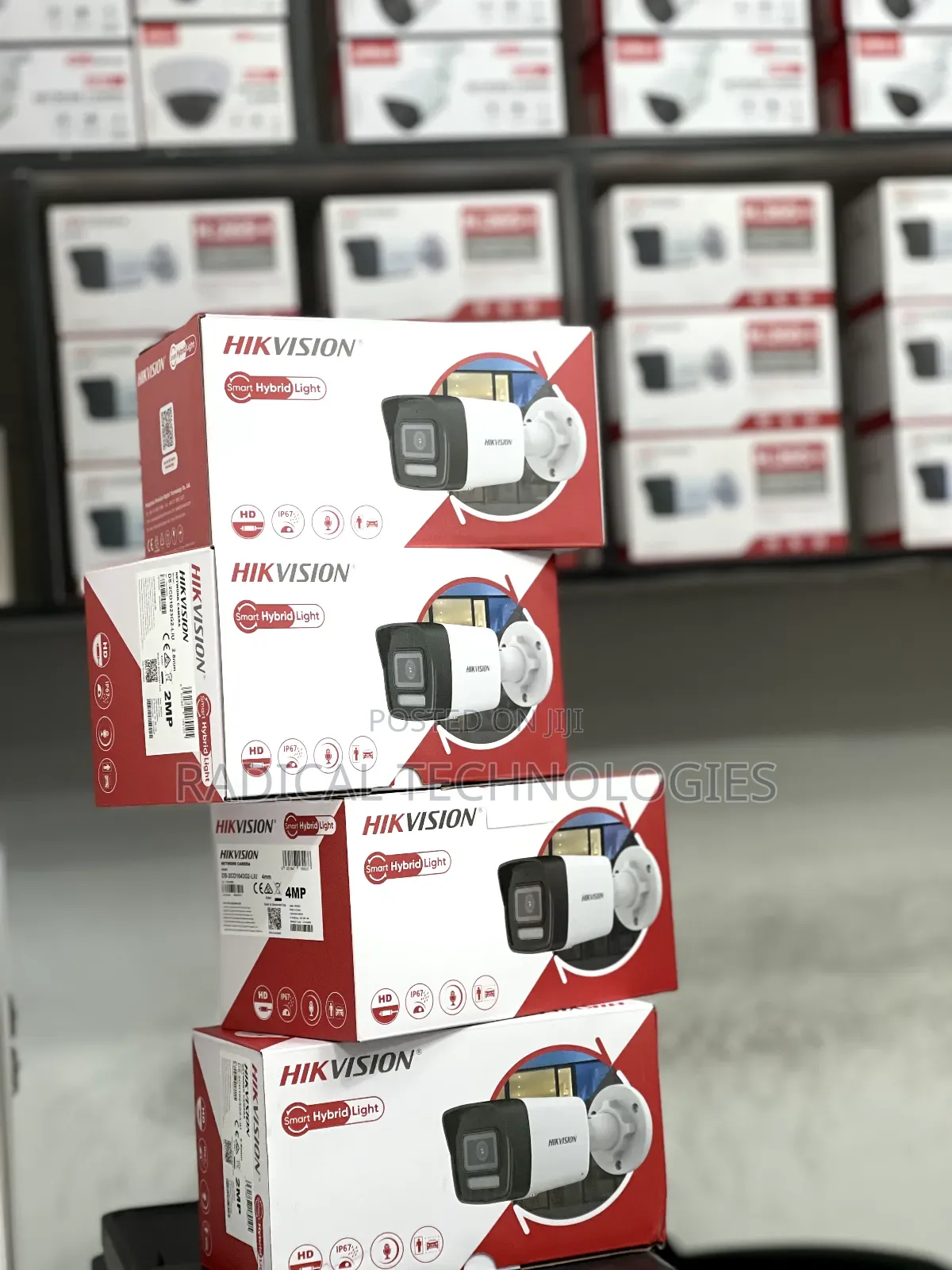 Hikvision Hybrid 2 4mp Security Camera NVR Serveillence Imou