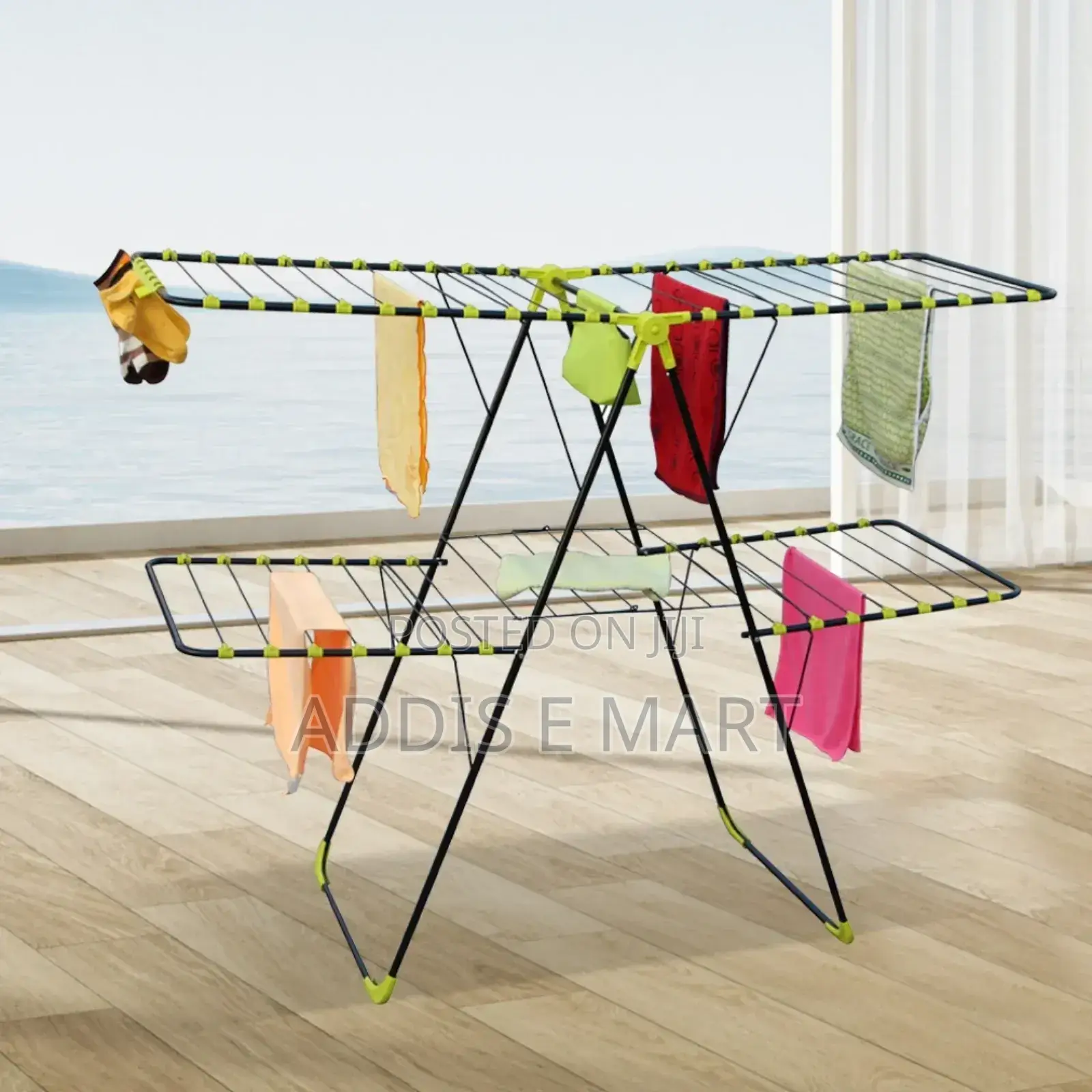 Nokba Three Wing Cloth Draying Rack