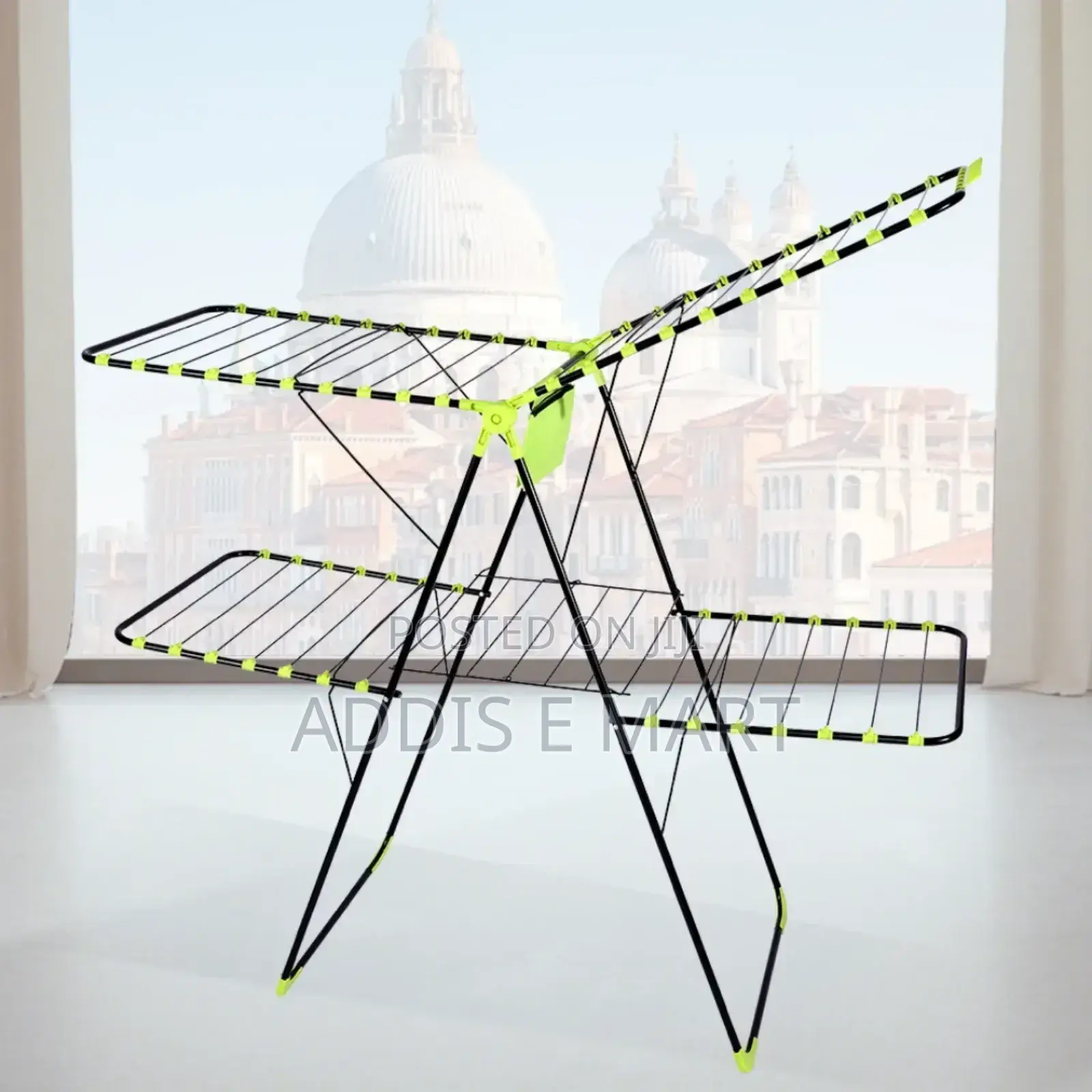 Nokba Three Wing Cloth Draying Rack