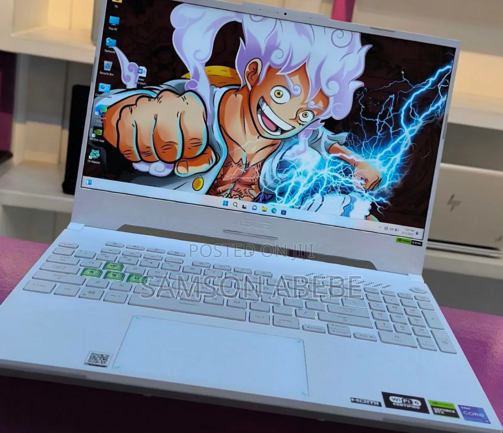 New Laptop Asus TUF Gaming A15 16GB Intel Core I7 SSD 1T