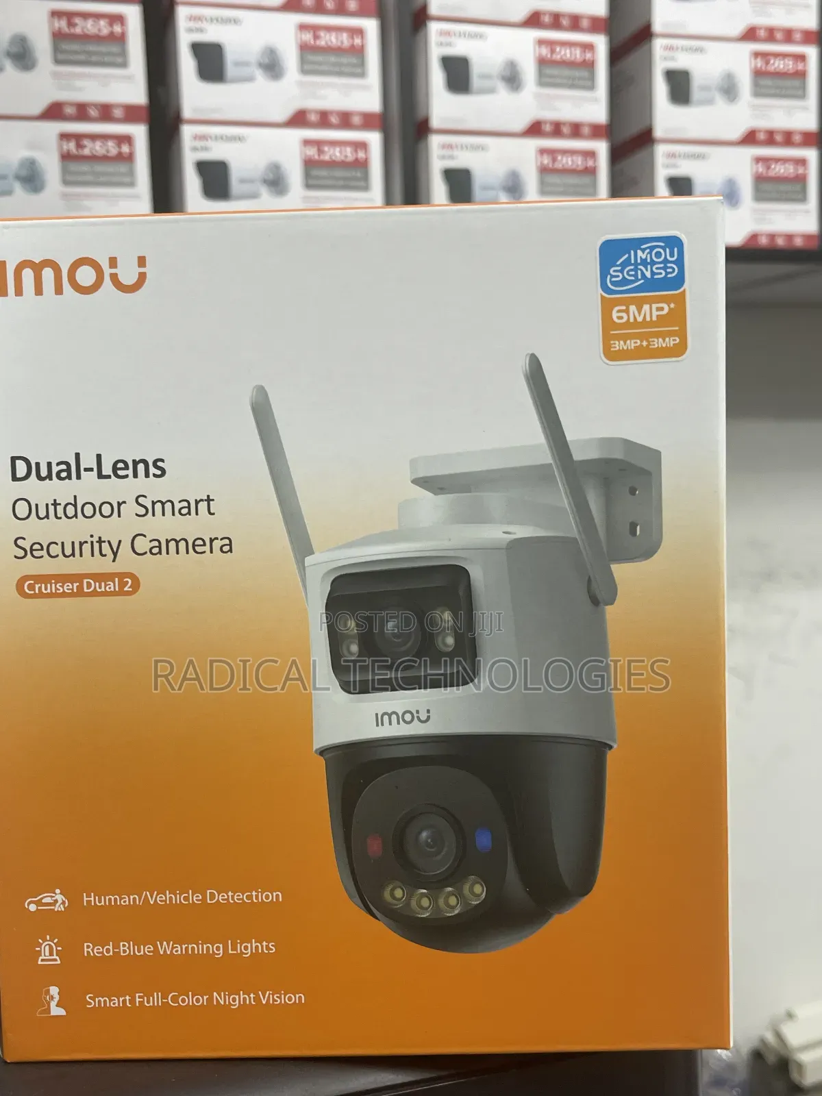 Imou Cruiser Dual Lens 6mp 360° Security Camera Xiaomi Ezviz