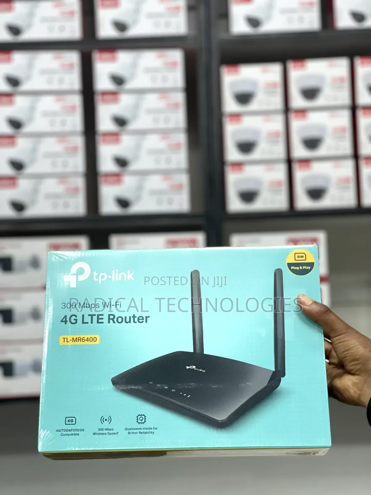 Tp Link 6400 4g Wifi Router በ ሲም የሚሰራ Security Camera Ezviz