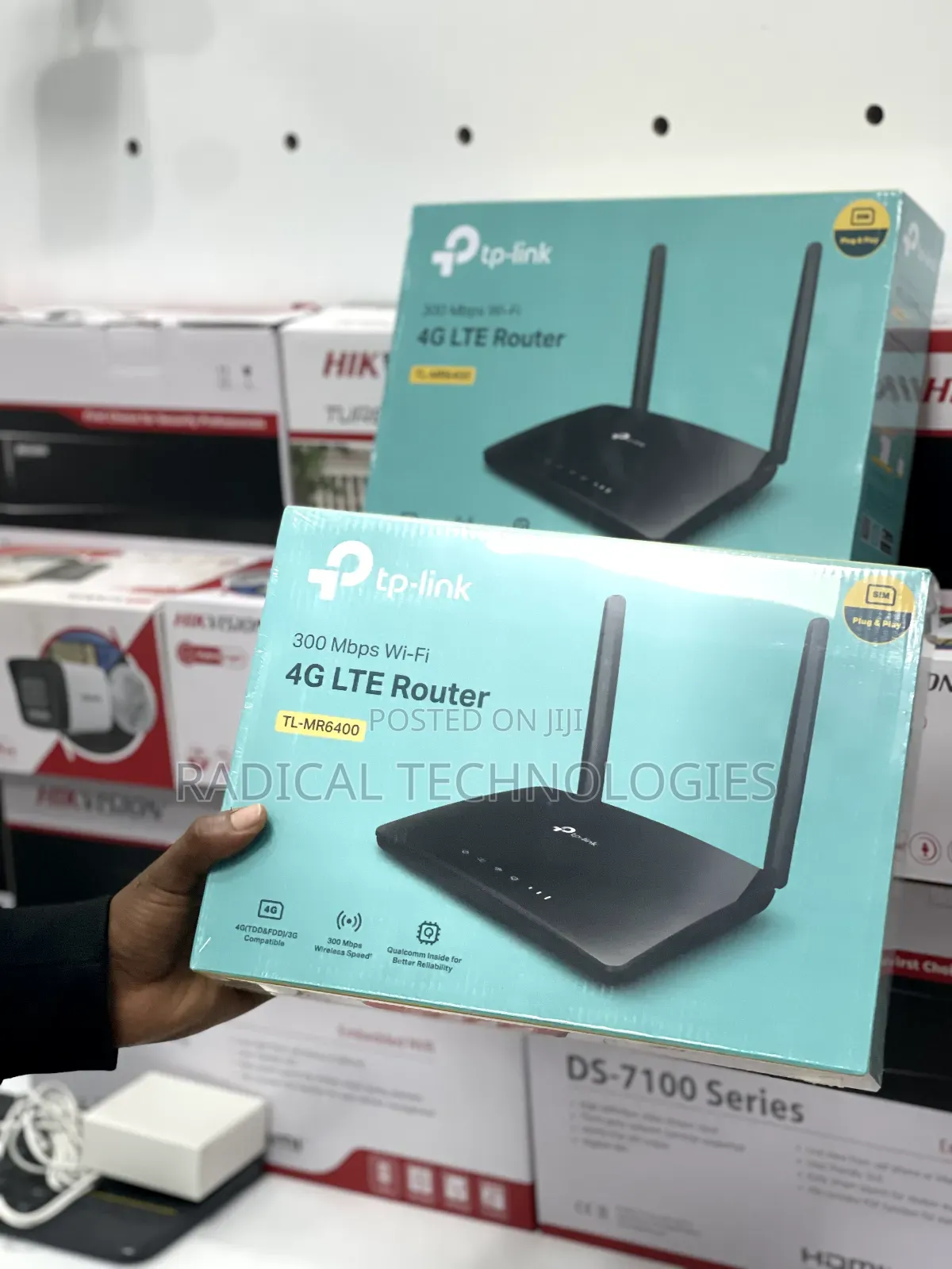 Tp Link 6400 4g Wifi Router በ ሲም የሚሰራ Security Camera Ezviz