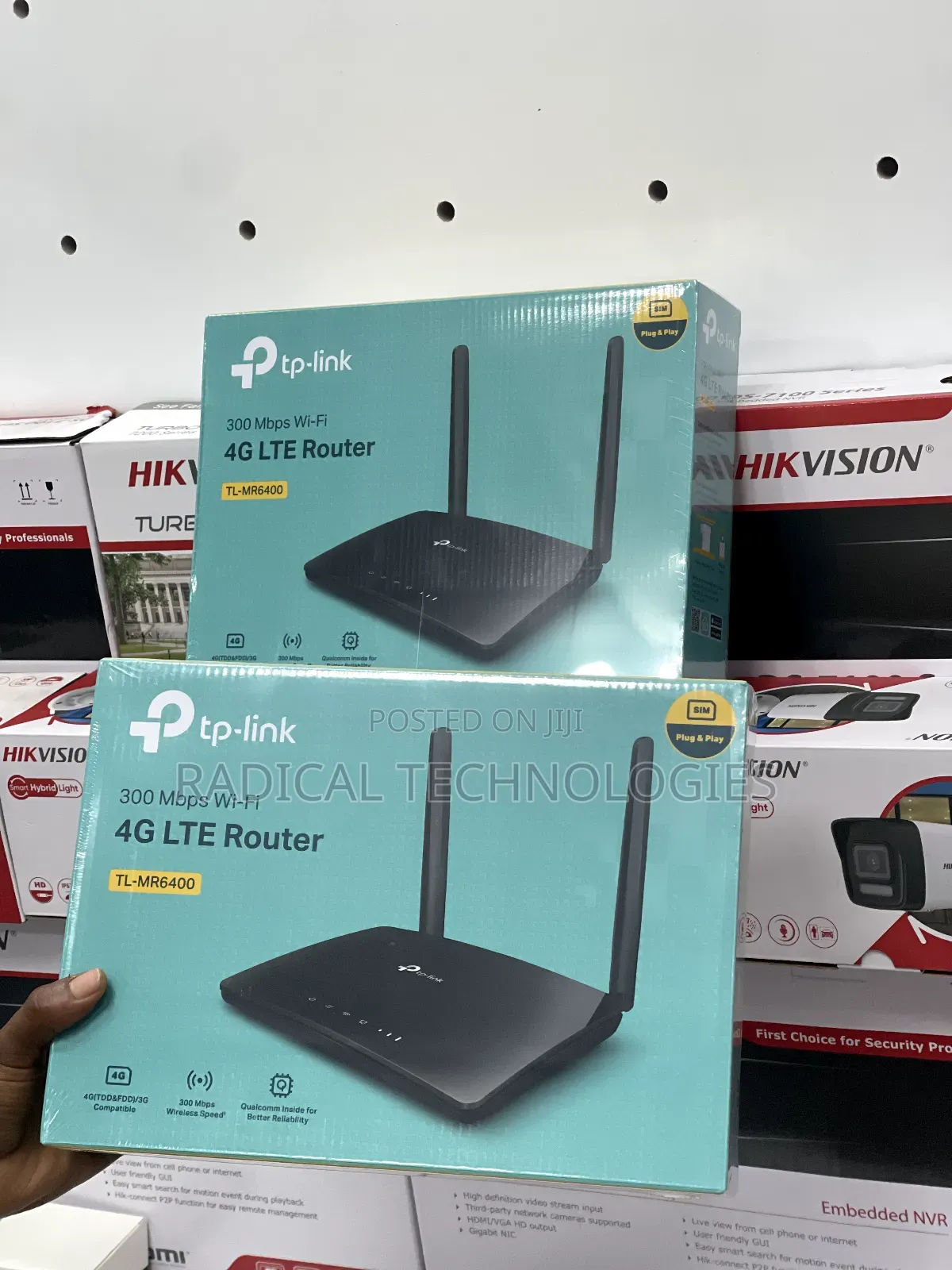 Tp Link 6400 4g Wifi Router በ ሲም የሚሰራ Security Camera Ezviz