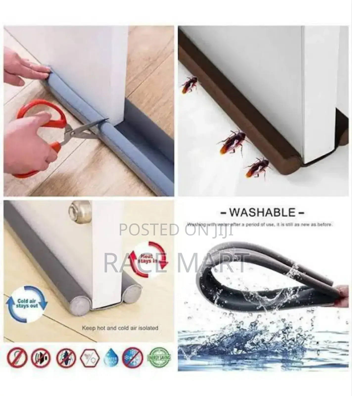 Door Bottom Seal Strip Stopper