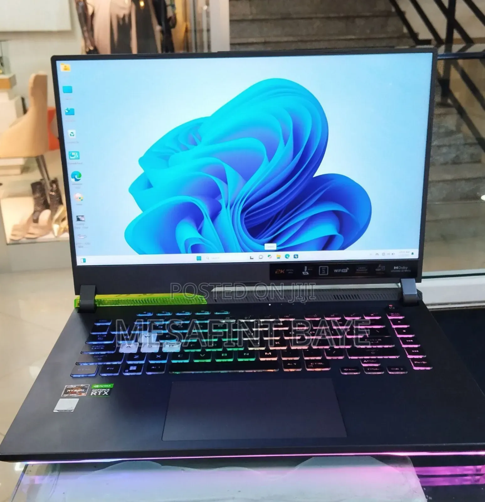 New Laptop Asus ROG Strix G15 16GB AMD Ryzen 9 SSD 512GB