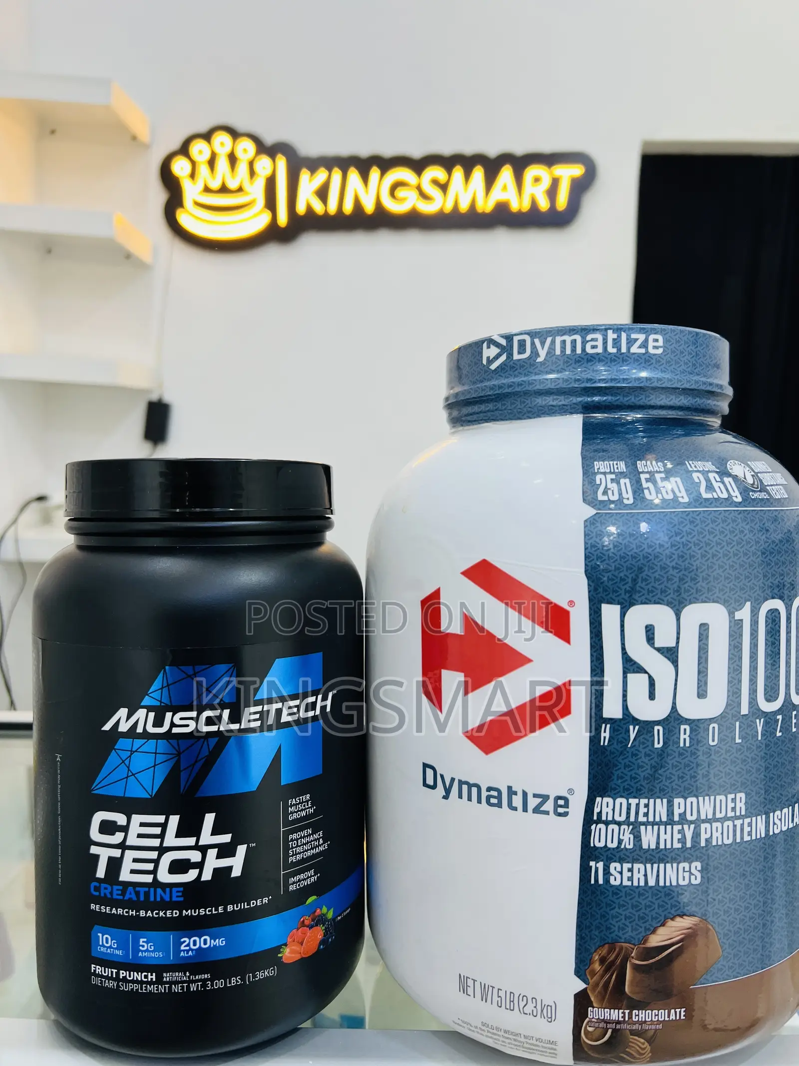A Powerful Combination Iso Dymatize With Celltech Creatine