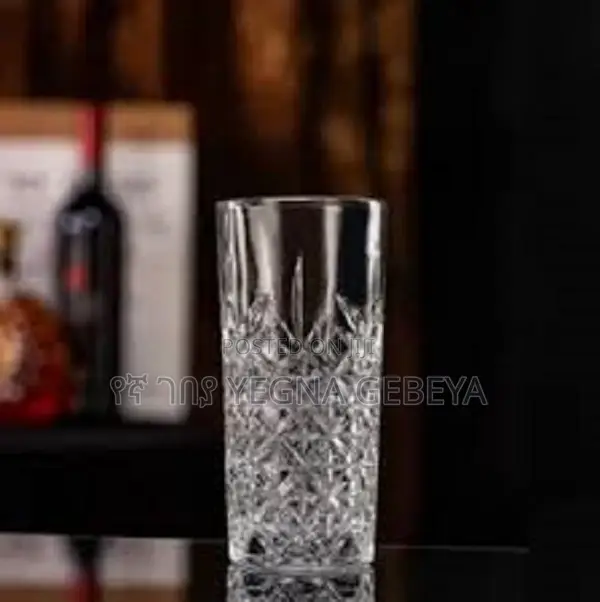 Frozen Glacier Design Water Juice Glass Set