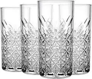 Frozen Glacier Design Water Juice Glass Set