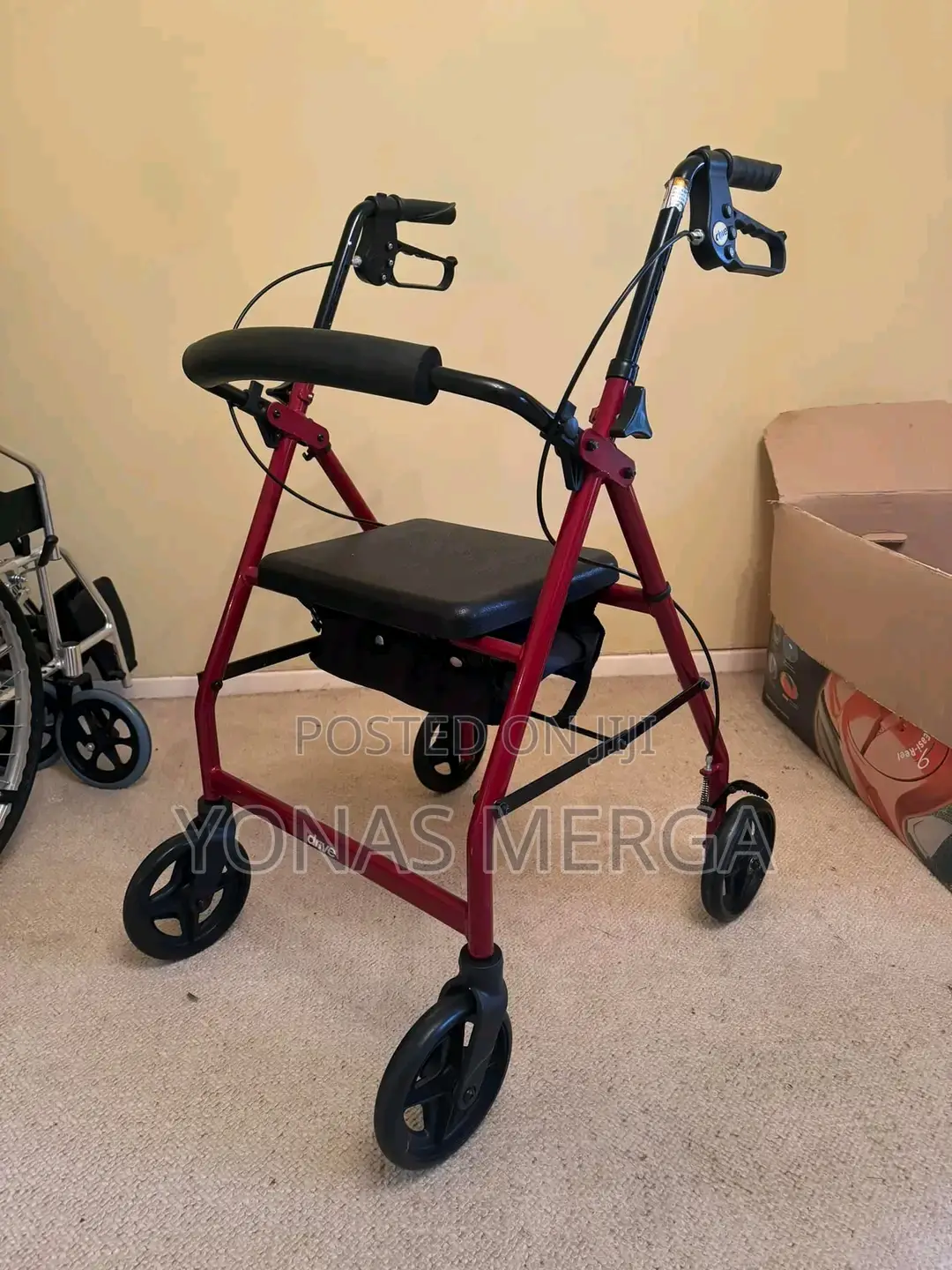 Walkers Rollatorsيdurable 4-Wheel Steelسwalkerفwalkerظ