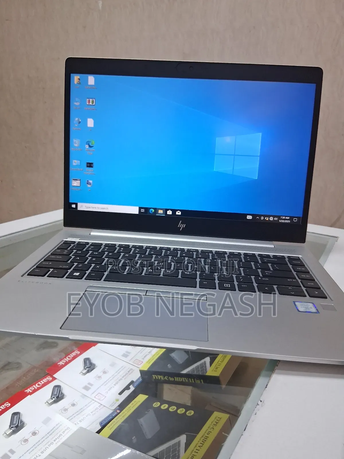 New Laptop HP EliteBook 840 16GB Intel Core i5 SSD 512GB