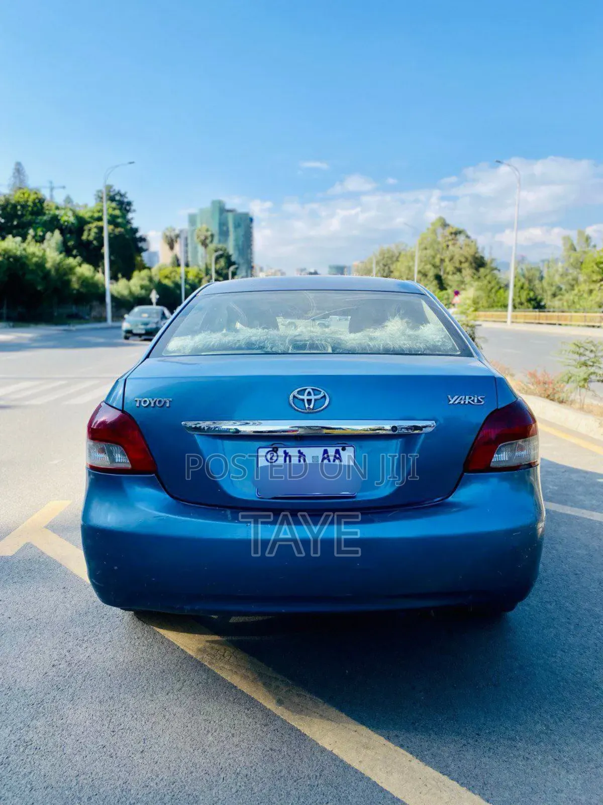 Toyota Yaris 1.3 VVT-i Automatic 2008 Blue