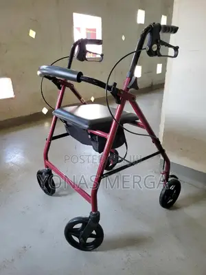 Photo - Walkerؤwalkerثwalker月walking Frame, With Few Cables, Wheels