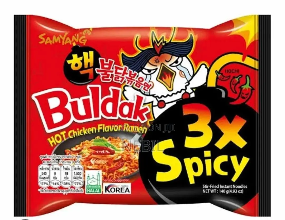 Buldack 2x and 3x Spicy Noodles