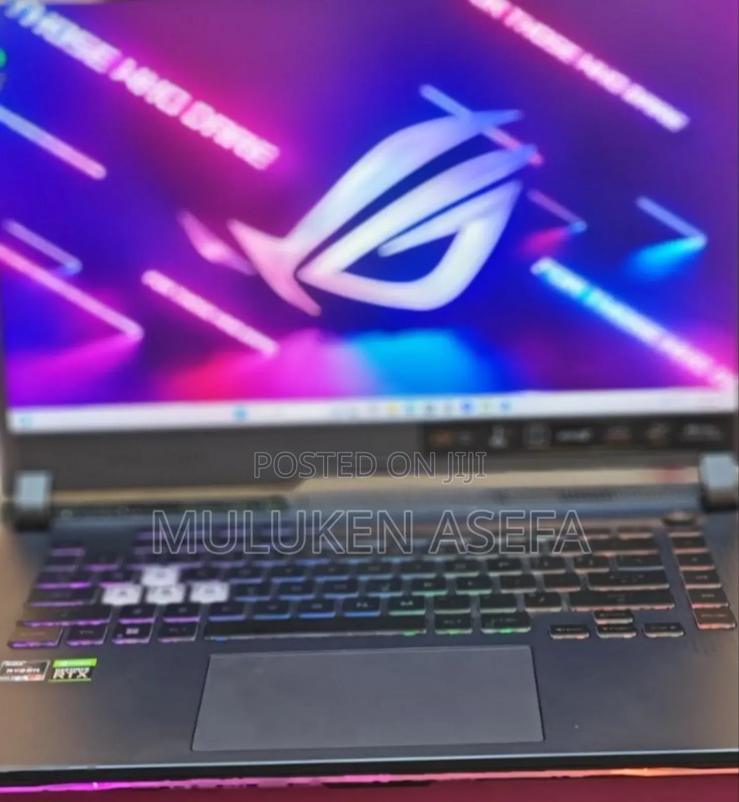 New Laptop Asus ROG Strix G16 G614 16GB AMD Ryzen 9 SSD 512GB