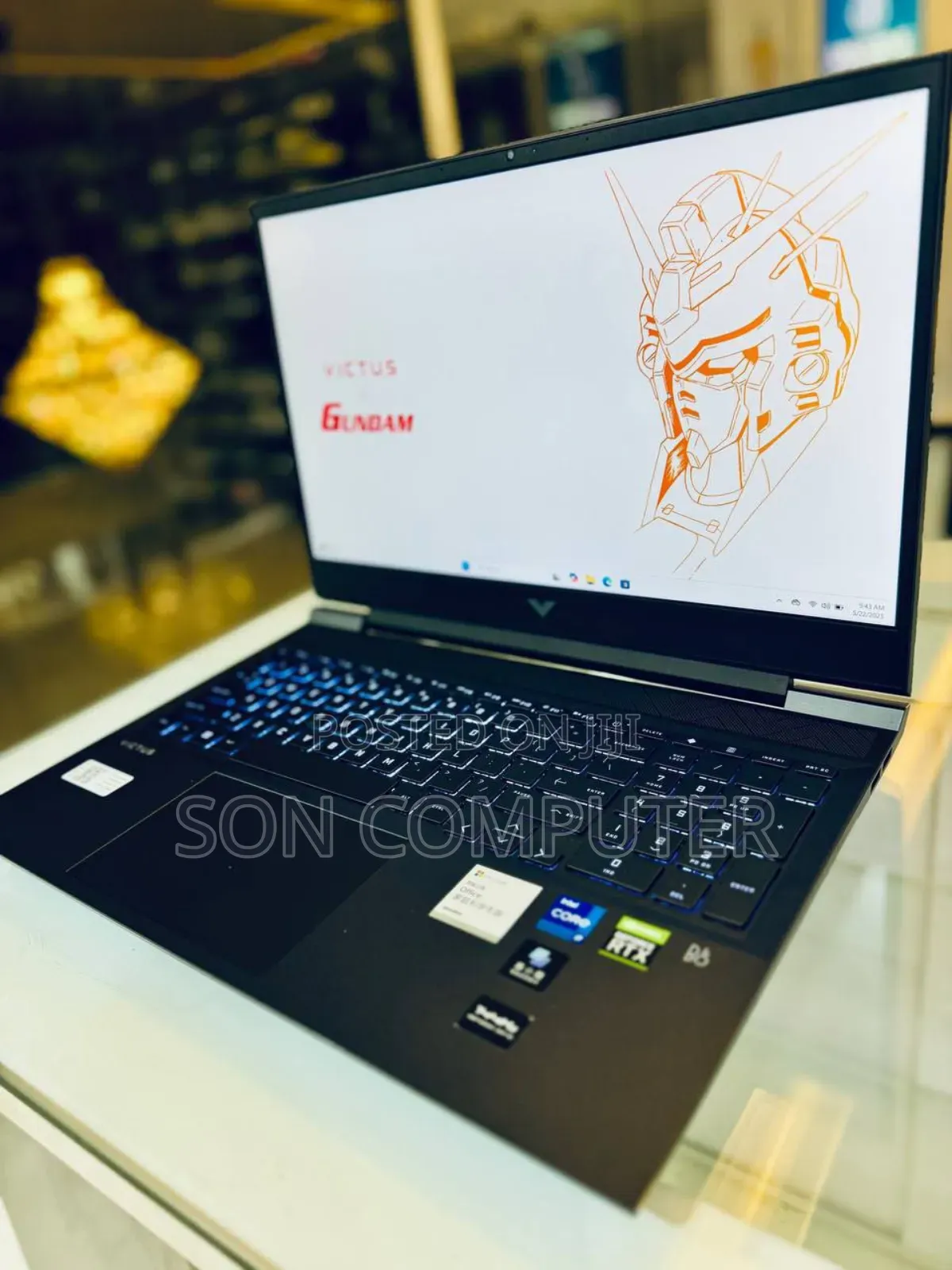 New Laptop HP Victus 16 16GB Intel Core I7 SSD 512GB