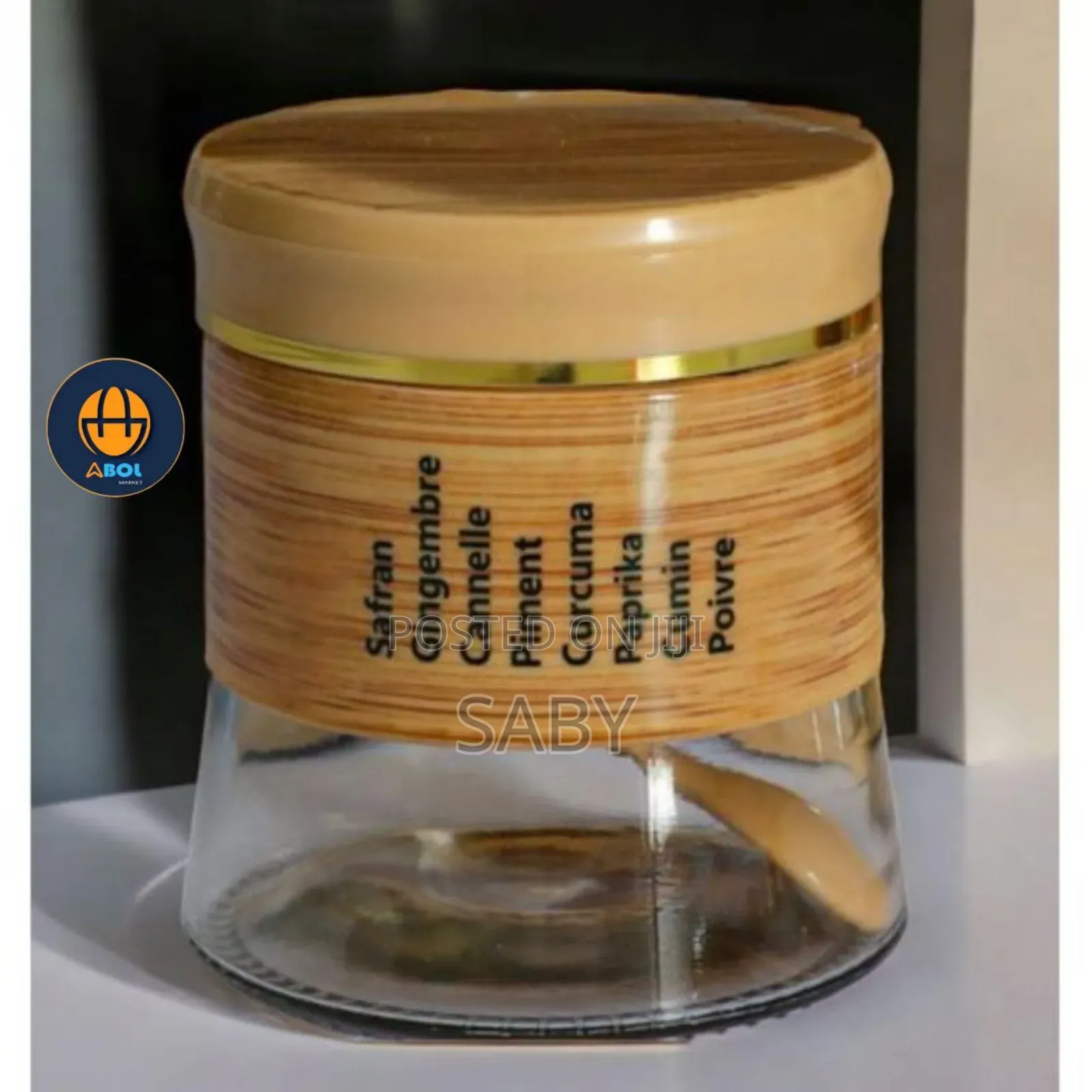 9pcs Glass Storage Jar Set