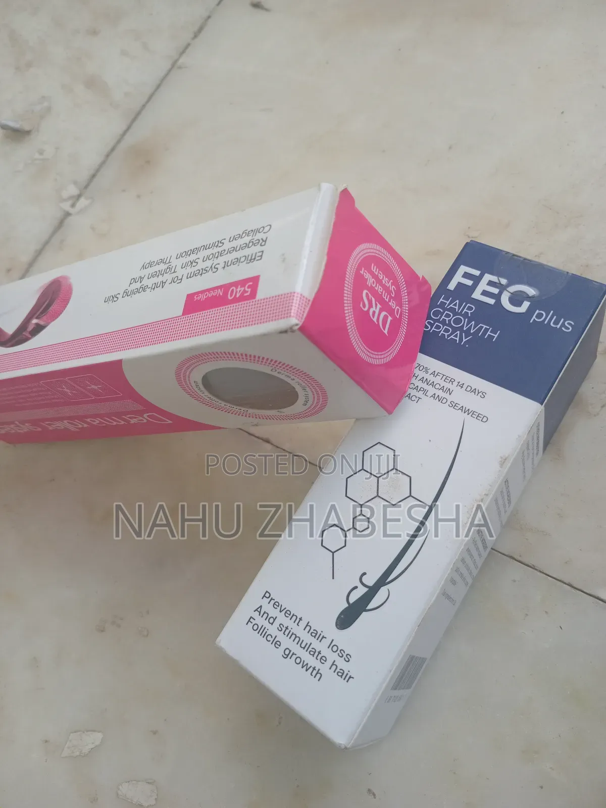 Feg Plus Usa and Derma Roller