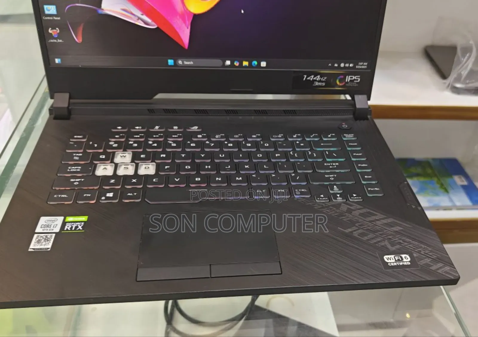 New Laptop Asus ROG Strix G15 16GB Intel Core I7 SSD 1T