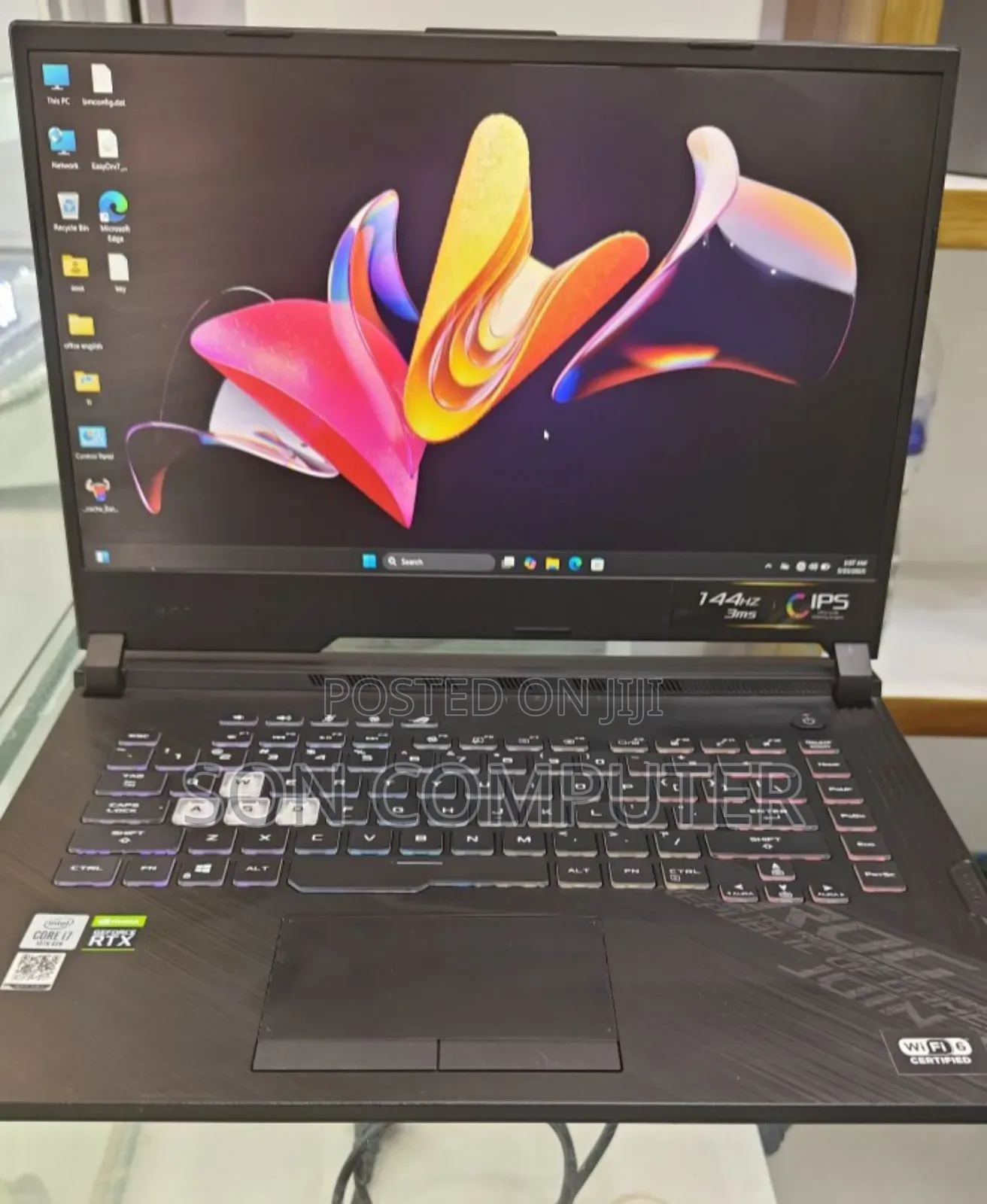 New Laptop Asus ROG Strix G15 16GB Intel Core I7 SSD 1T