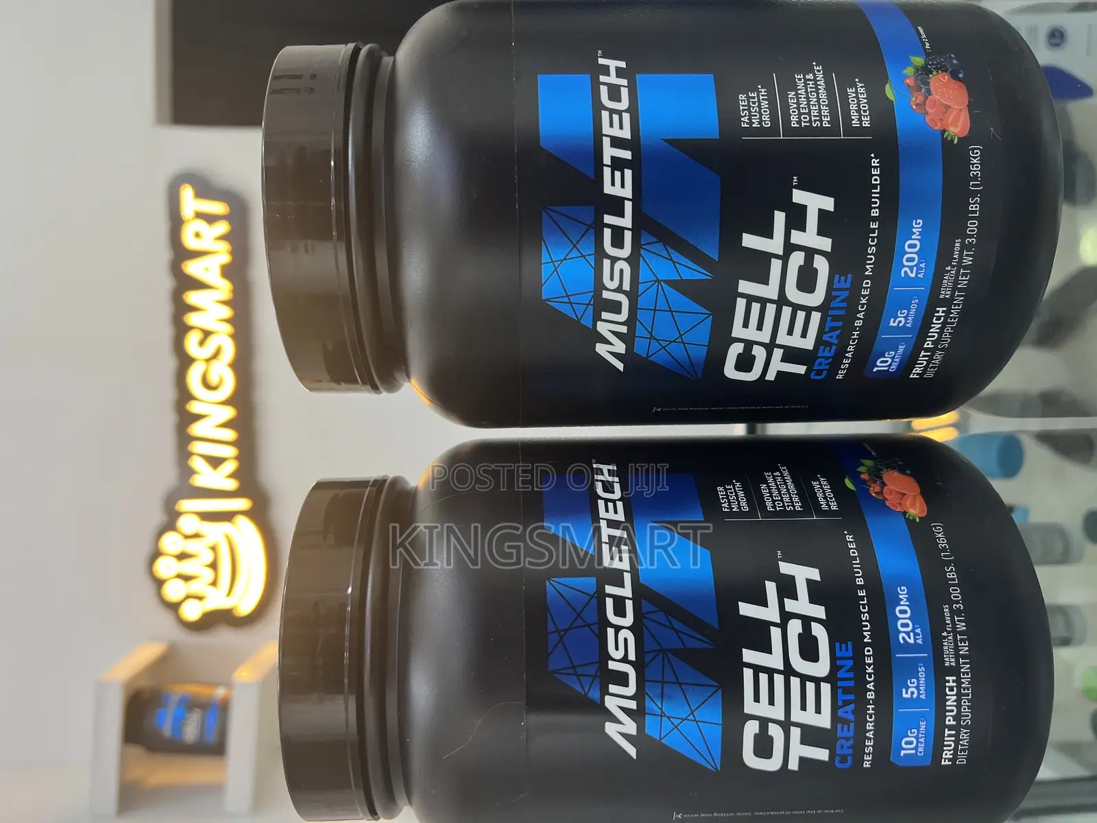 10gm Per Serving Creatine Monohydrate With 300 Calories