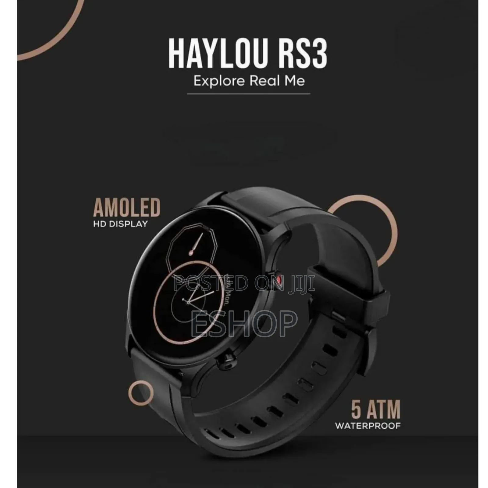 **Smart Alerts Health Insights – Haylou Rs3**