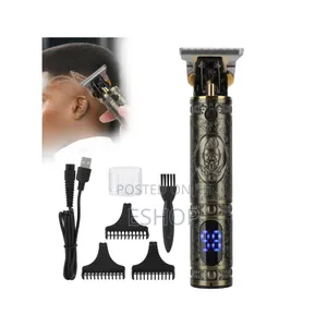 **Kemei Cordless Hair Trimmer – Fast Efficient**